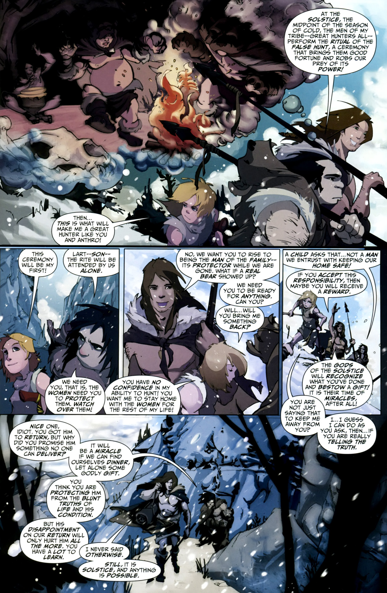 Read online DCU Holiday Special 2010 comic -  Issue # Full - 5