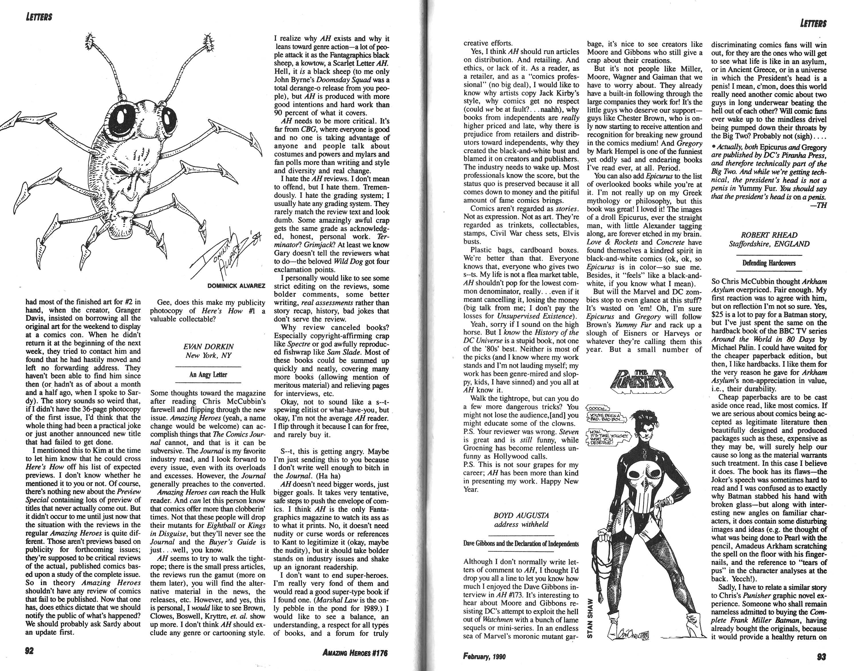 Read online Amazing Heroes comic -  Issue #176 - 47