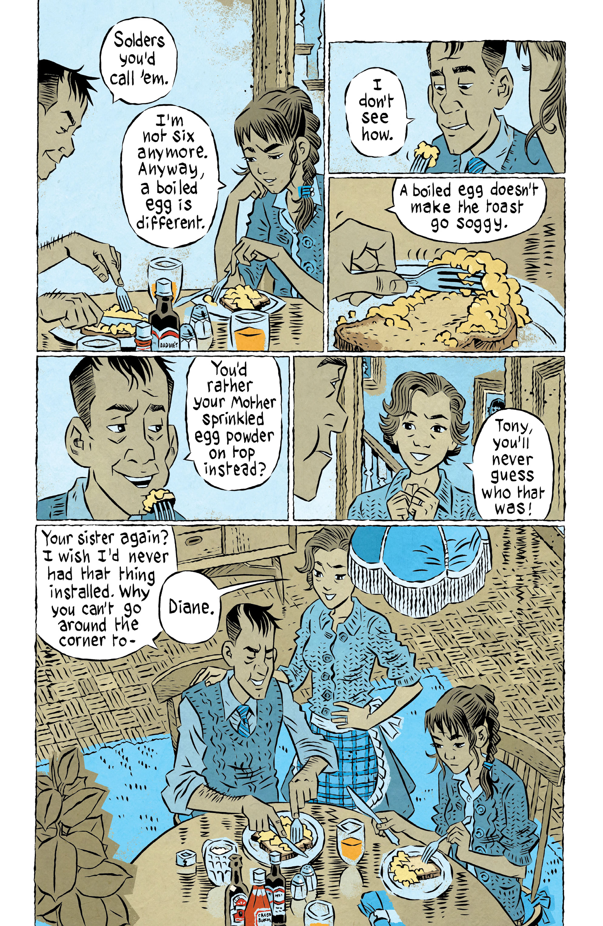Read online Sunburn comic -  Issue # TPB (Part 1) - 9