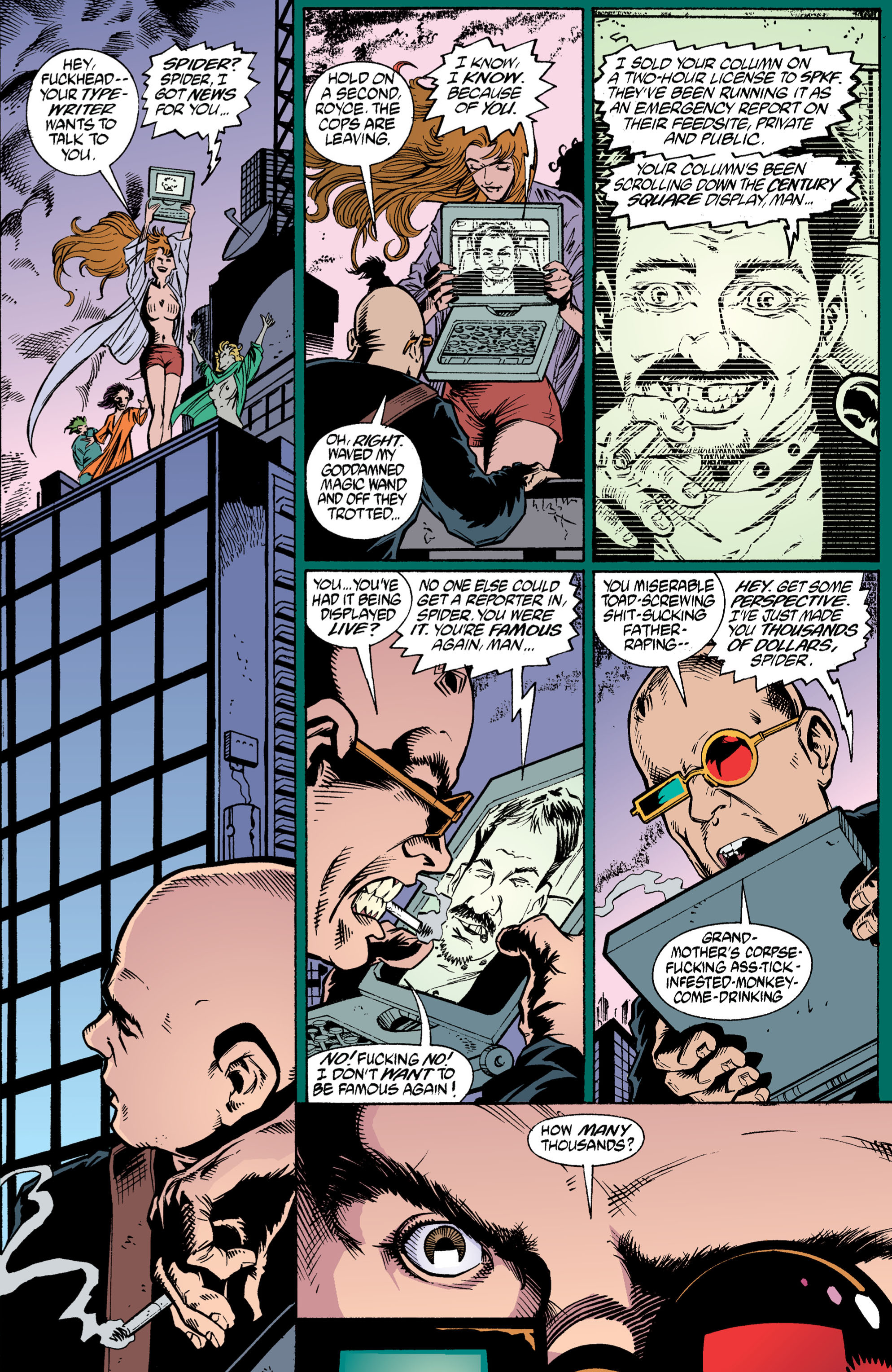 Read online Transmetropolitan comic -  Issue #3 - 18