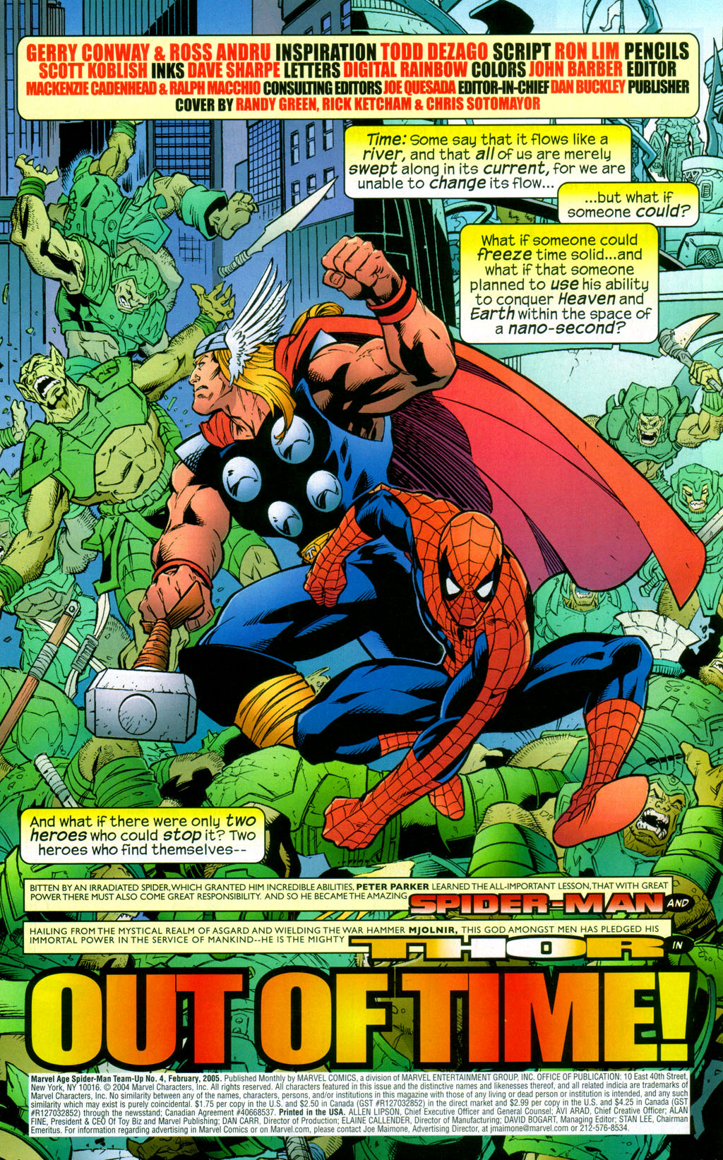 Read online Marvel Age: Spider-Man Team-Up comic -  Issue #4 - 2