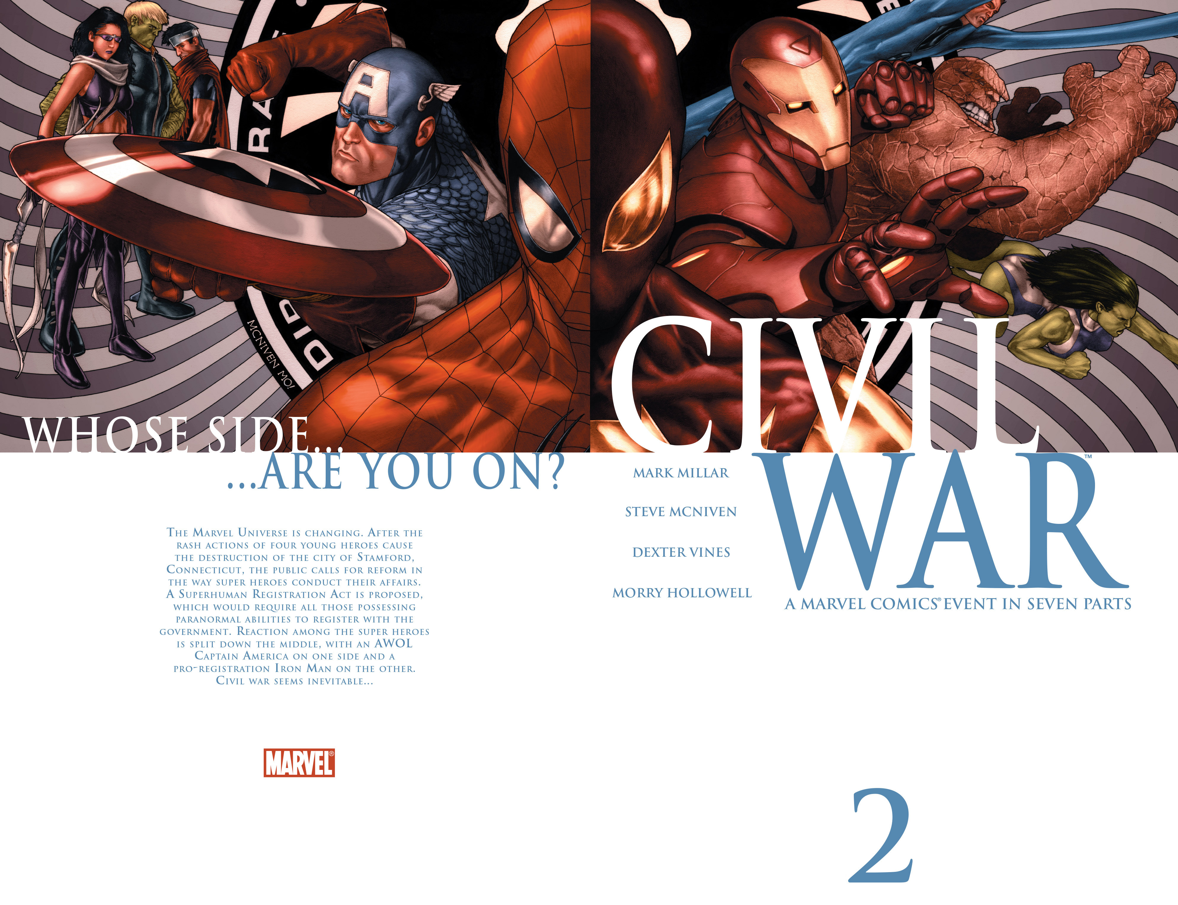 Read online Civil War (2006) comic -  Issue #2 - 2