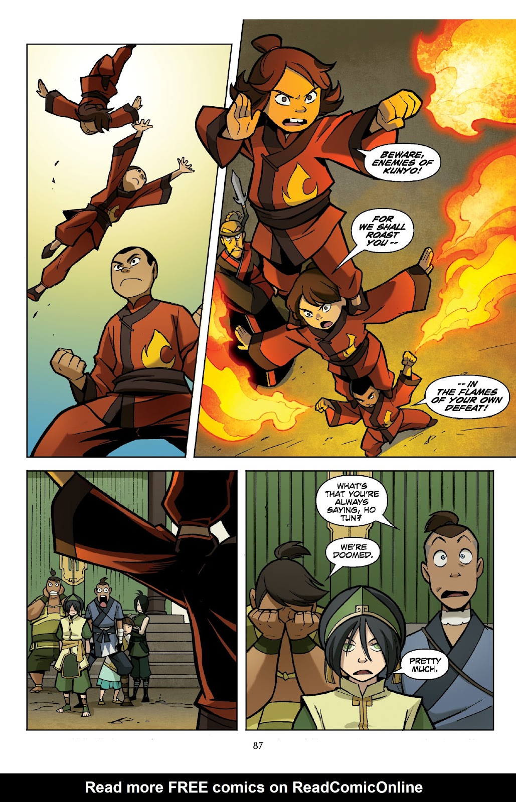 Nickelodeon Avatar: The Last Airbender - The Promise issue TPB Omnibus (Part 1) - Page 88