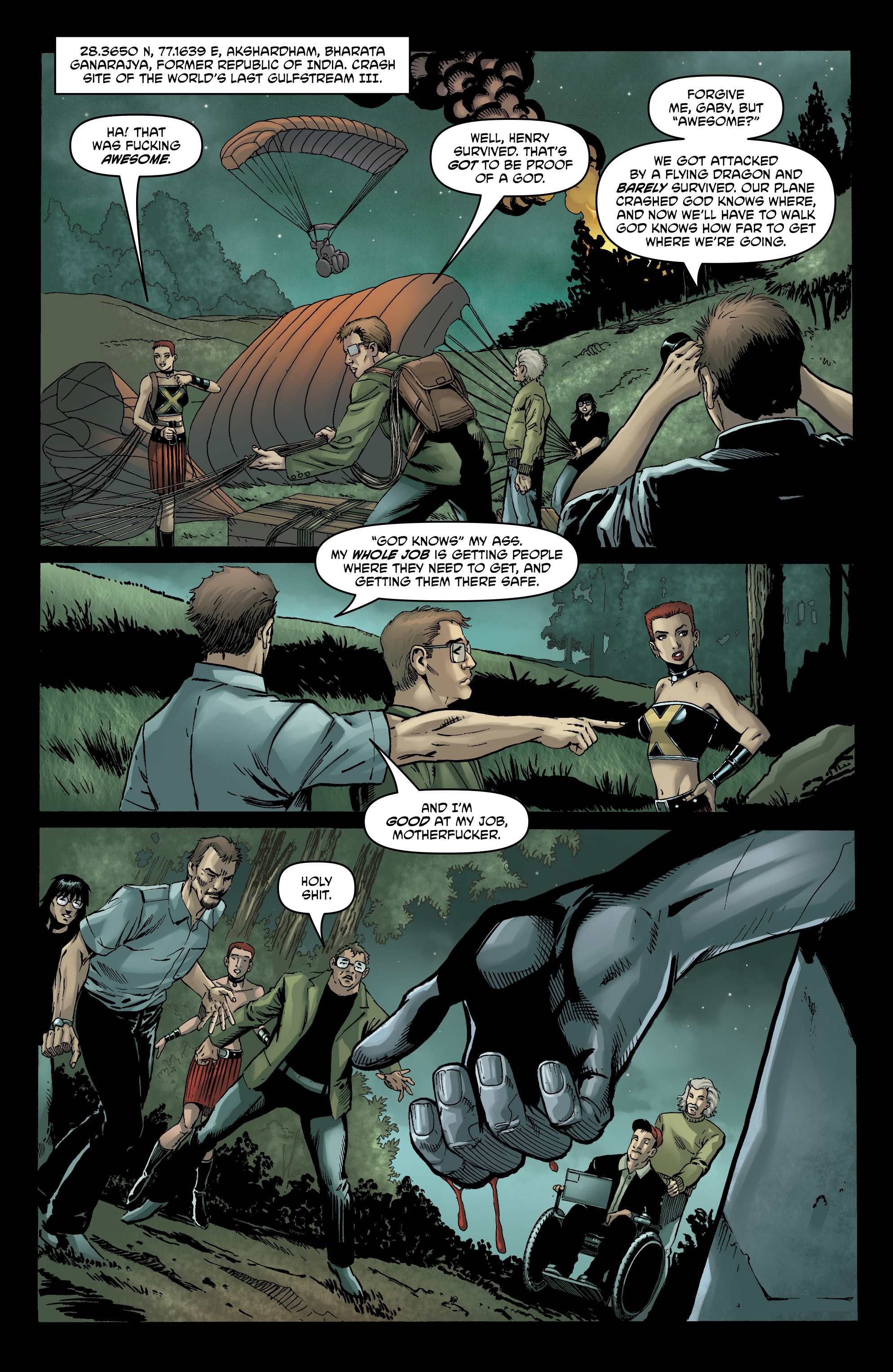 Read online God Is Dead comic -  Issue #3 - 21