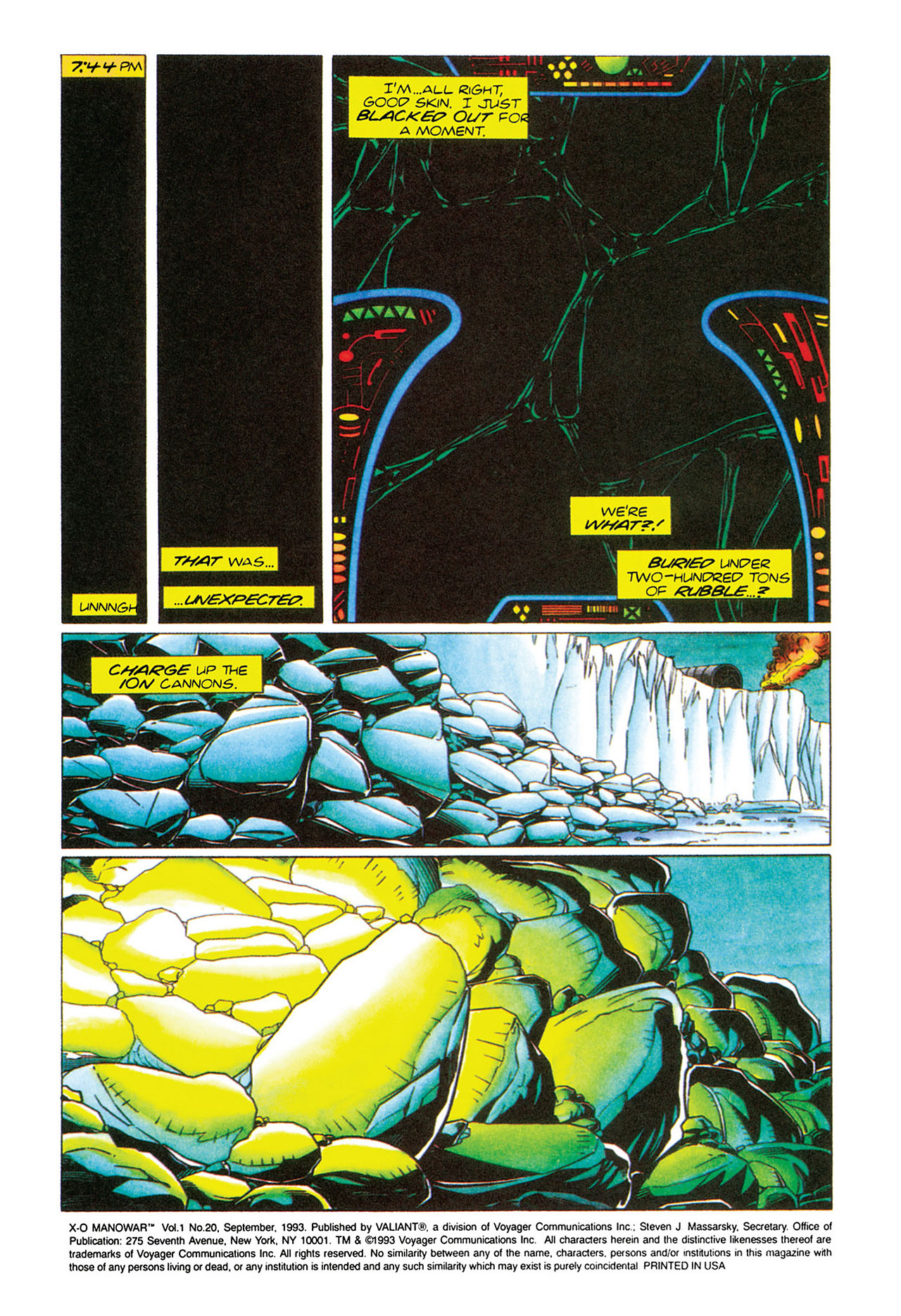 Read online X-O Manowar (1992) comic -  Issue #20 - 3