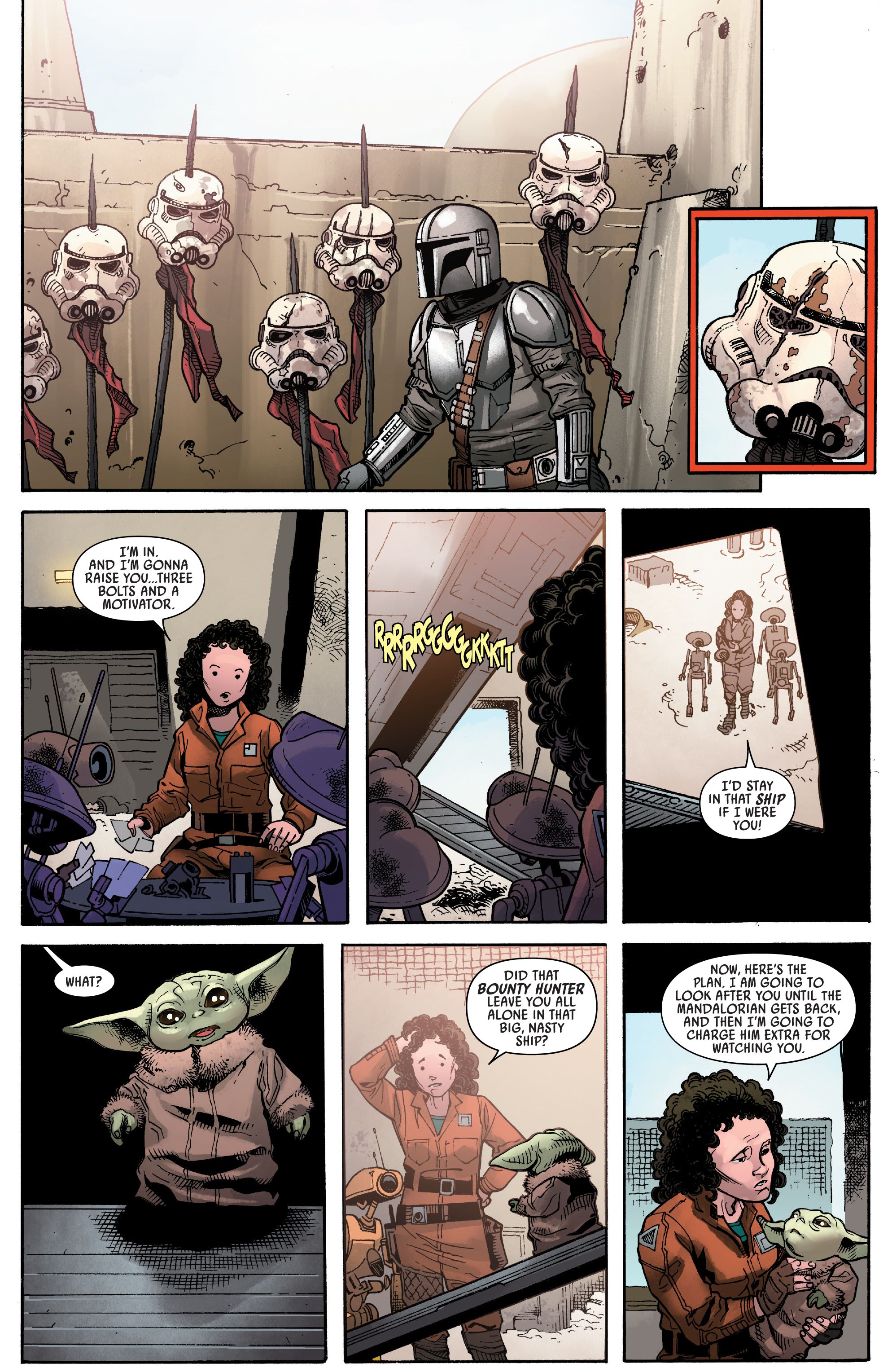 Read online Star Wars: The Mandalorian comic -  Issue #5 - 9