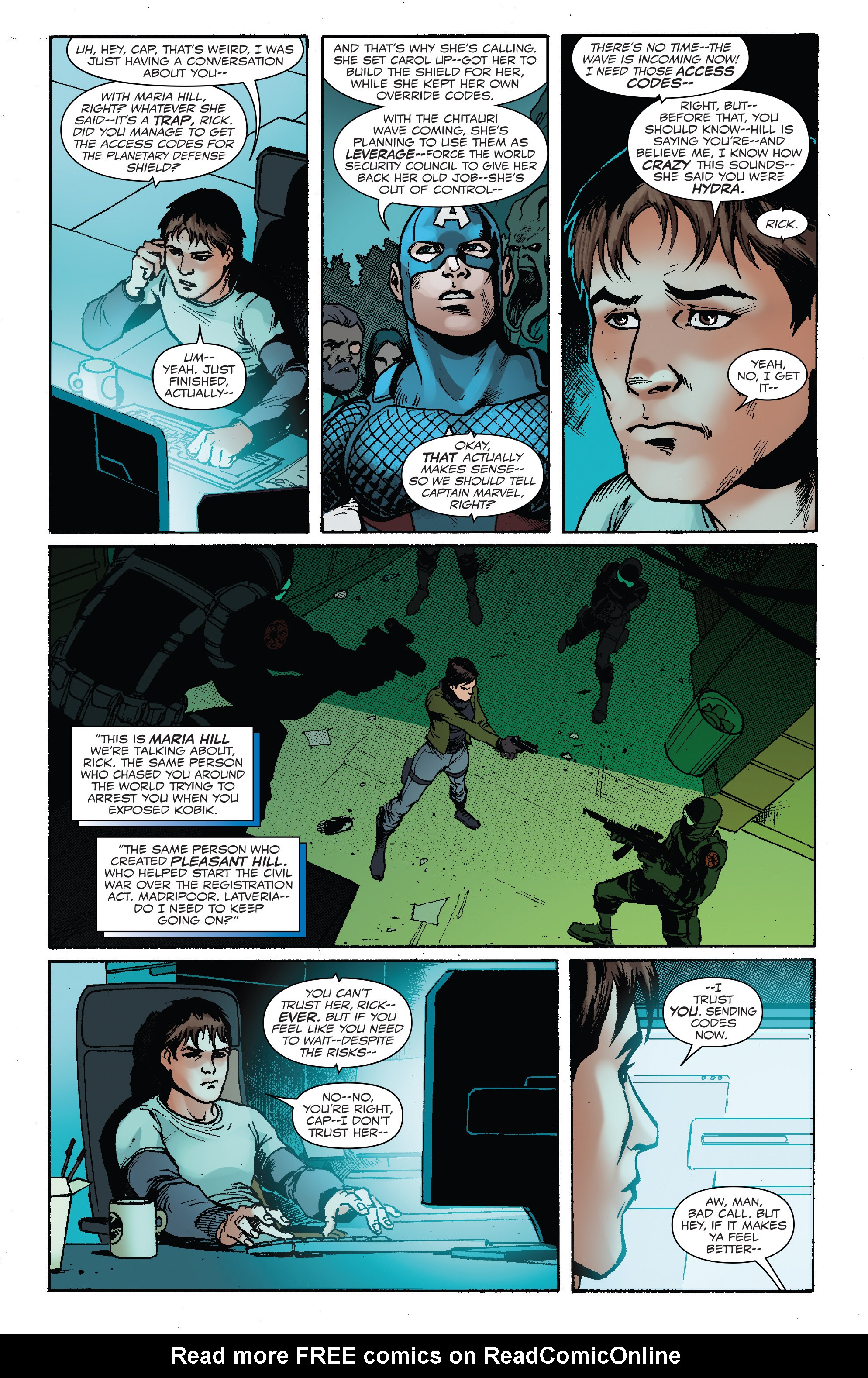 Read online Captain America: Steve Rogers comic -  Issue #16 - 24