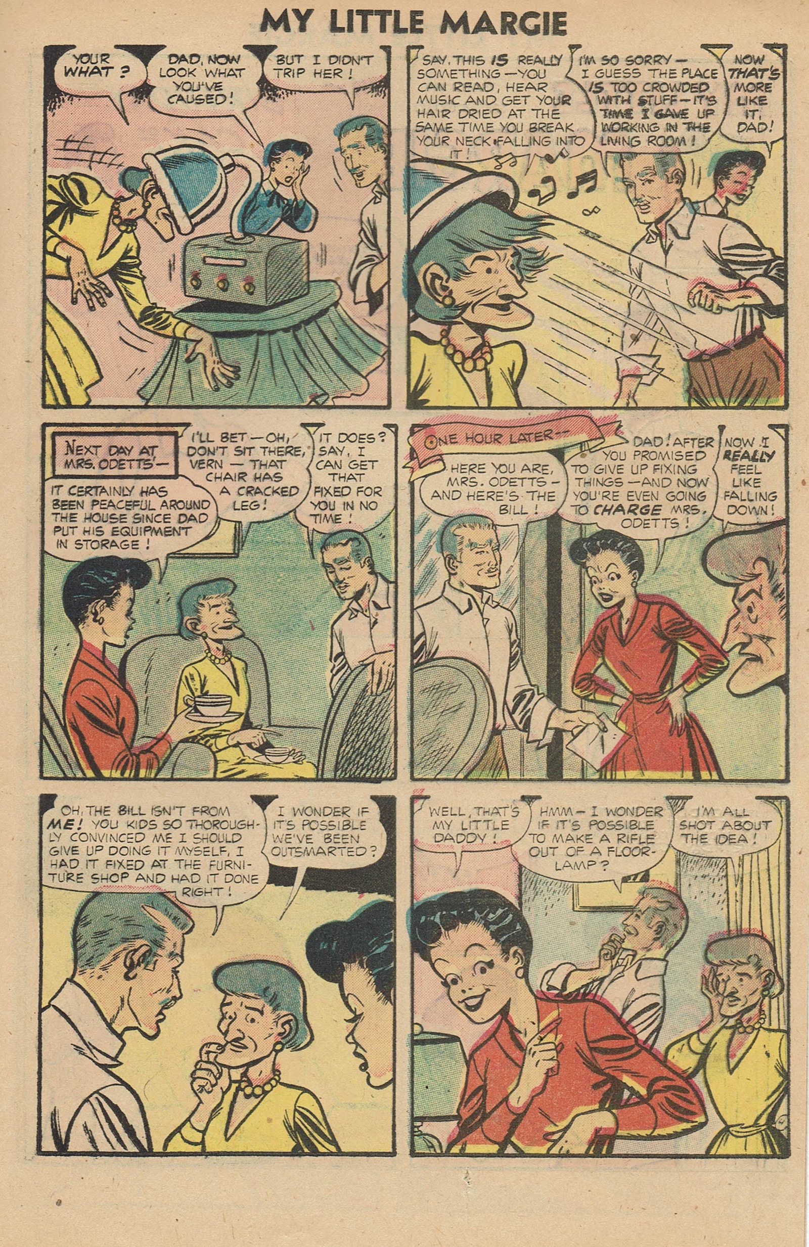 Read online My Little Margie (1954) comic -  Issue #11 - 25
