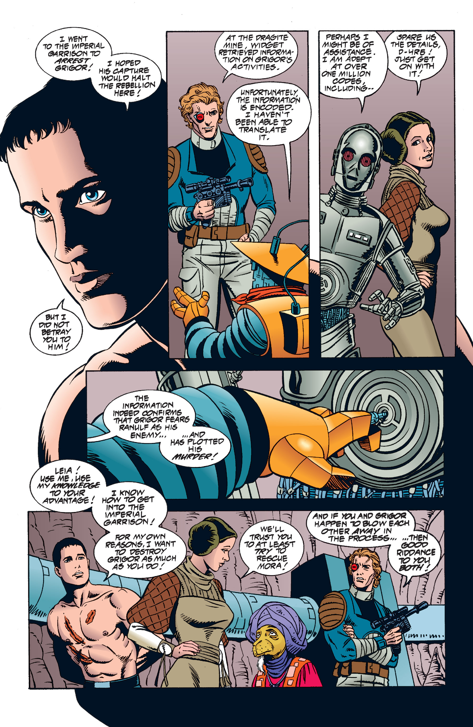 Read online Star Wars: River of Chaos comic -  Issue #4 - 6