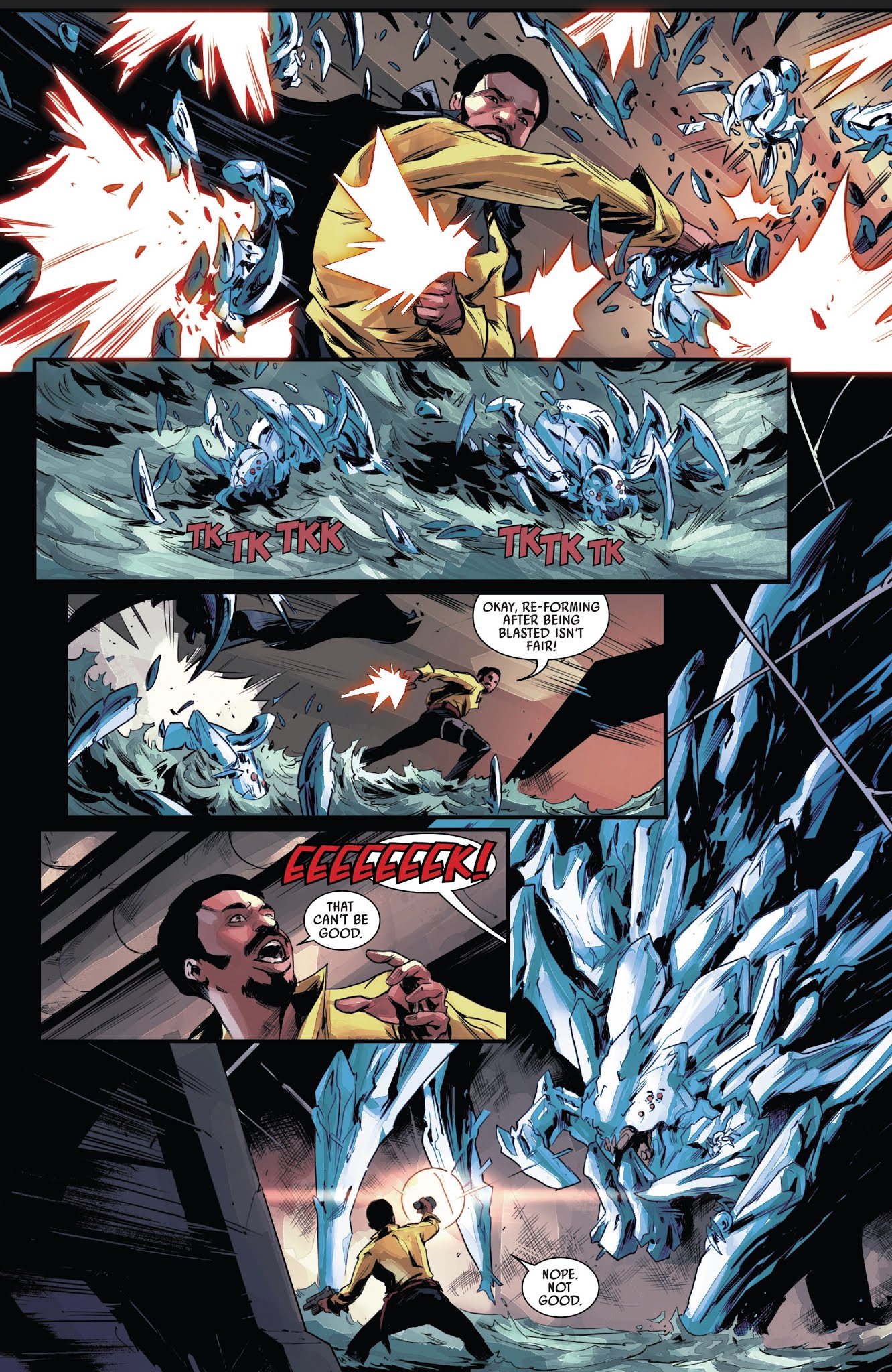 Read online Star Wars: Lando: Double Or Nothing comic -  Issue #4 - 7