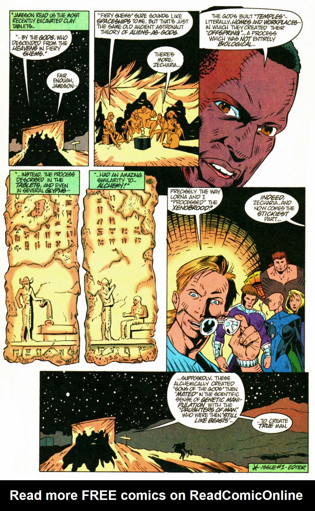 Read online Xenobrood comic -  Issue #3 - 12
