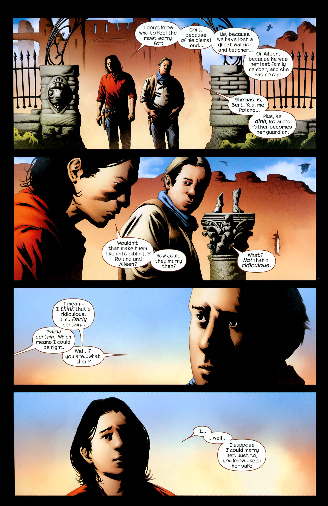 Read online Dark Tower: Fall of Gilead comic -  Issue #3 - 16