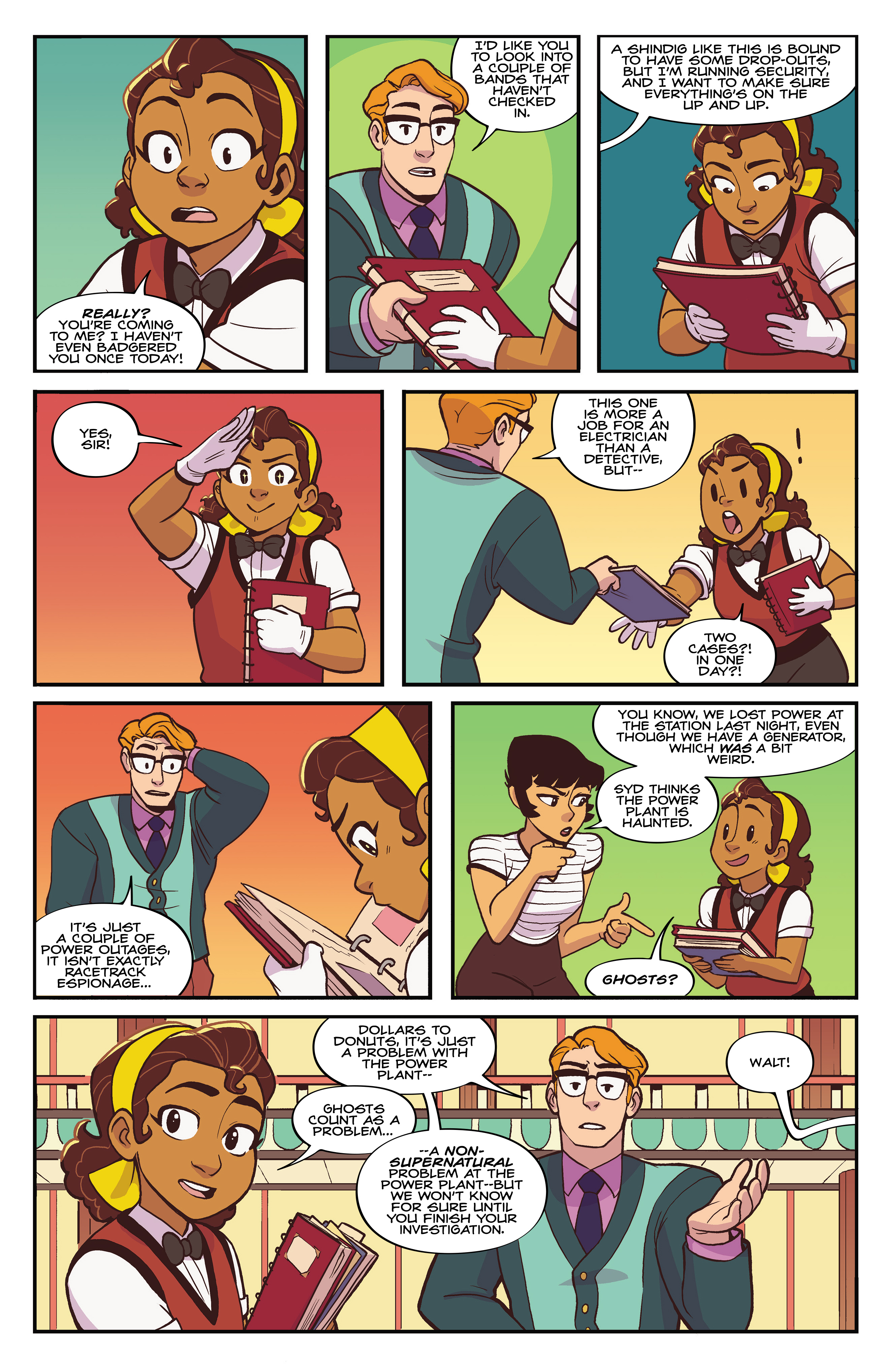 Read online Goldie Vance comic -  Issue # _TPB 4 - 11