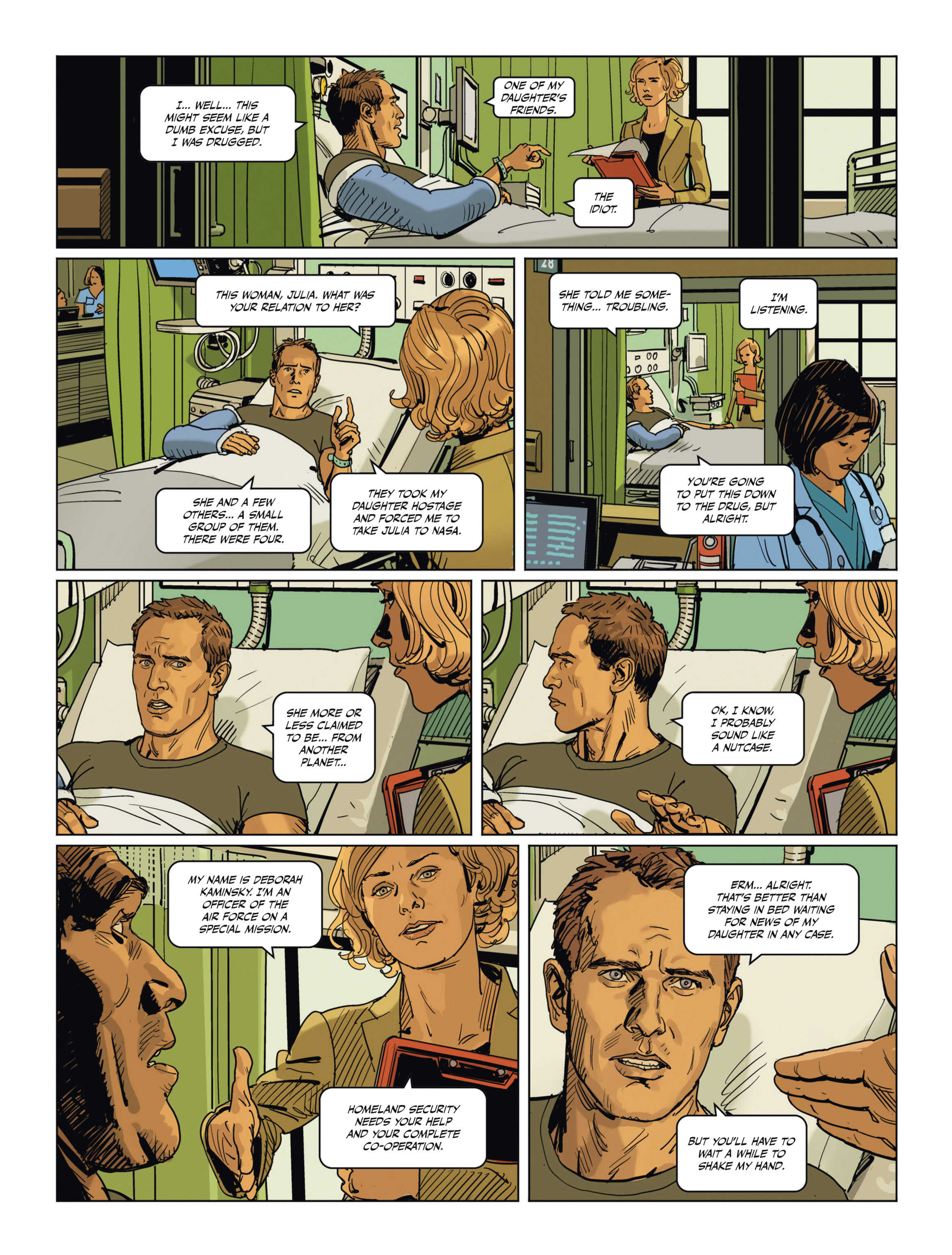 Read online Exo comic -  Issue #2 - 15