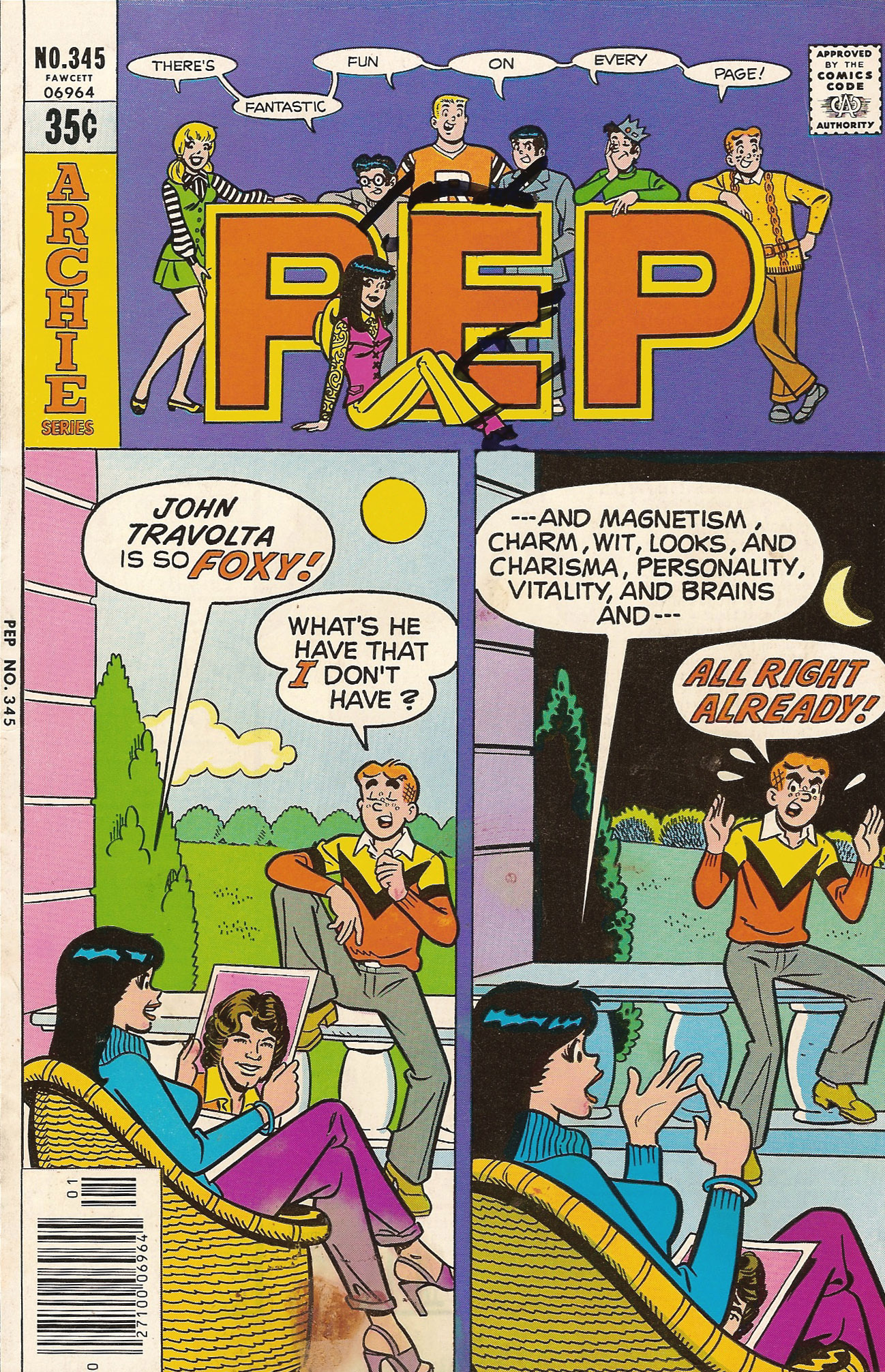 Read online Pep Comics comic -  Issue #345 - 1