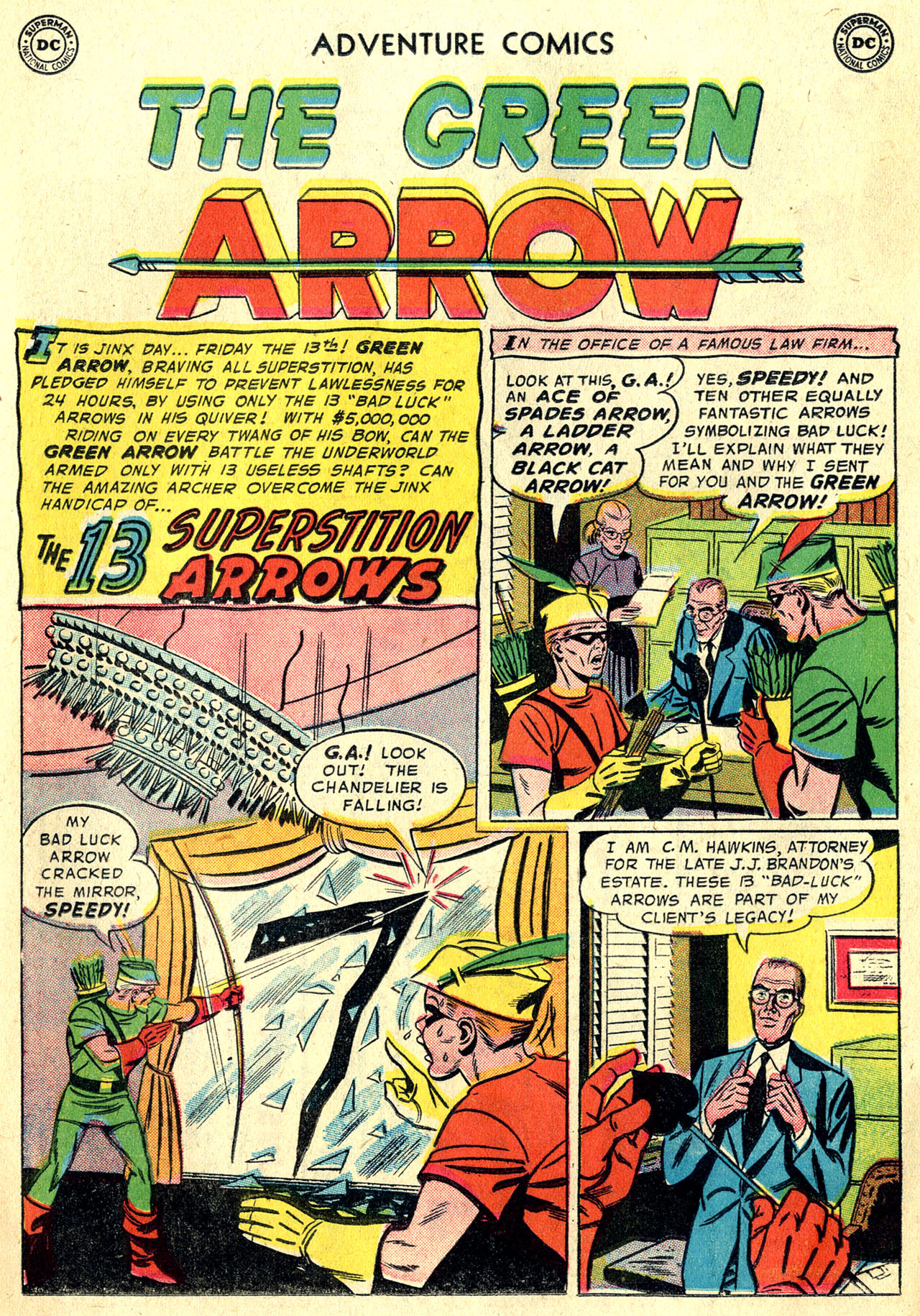 Read online Adventure Comics (1938) comic -  Issue #247 - 19