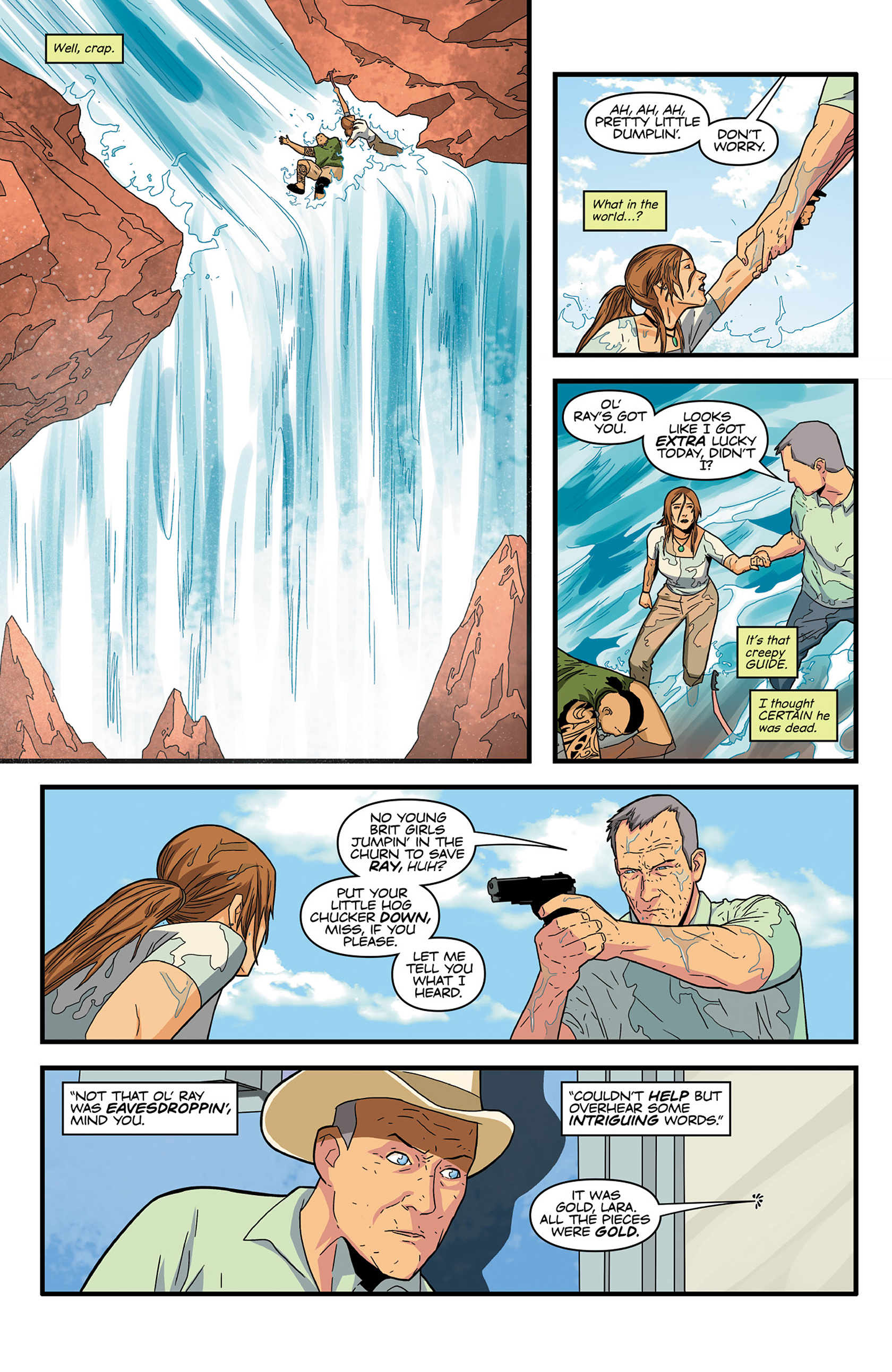 Read online Tomb Raider (2014) comic -  Issue #2 - 10