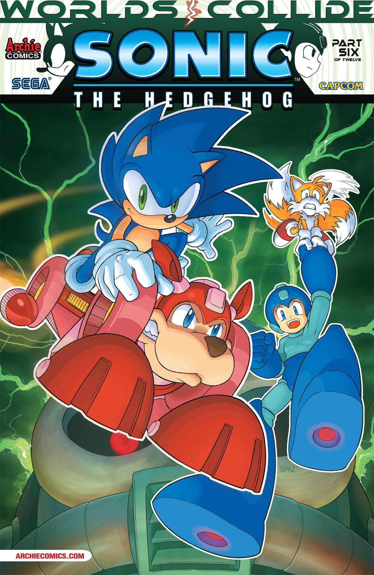 Read online Sonic Mega Man Worlds Collide comic -  Issue # Vol 2 - 33