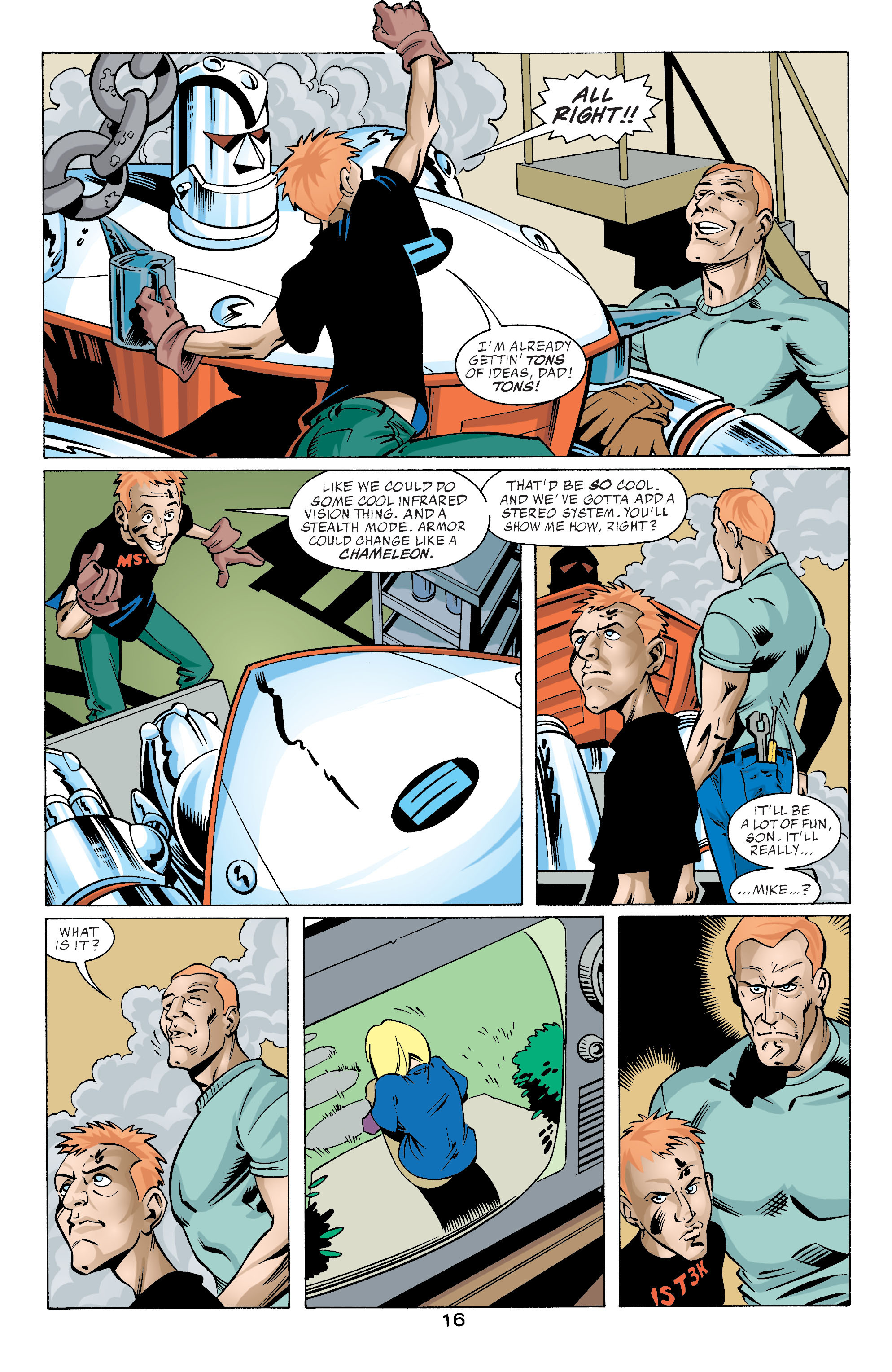 Read online Stars and S.T.R.I.P.E. comic -  Issue #14 - 16