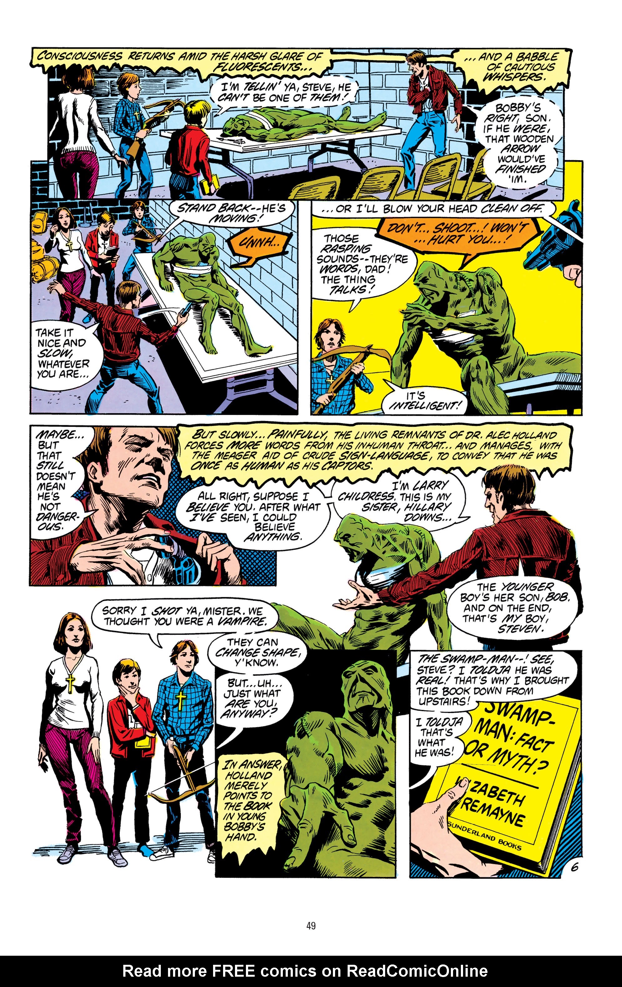 Read online Swamp Thing: The Bronze Age comic -  Issue # TPB 3 (Part 1) - 47