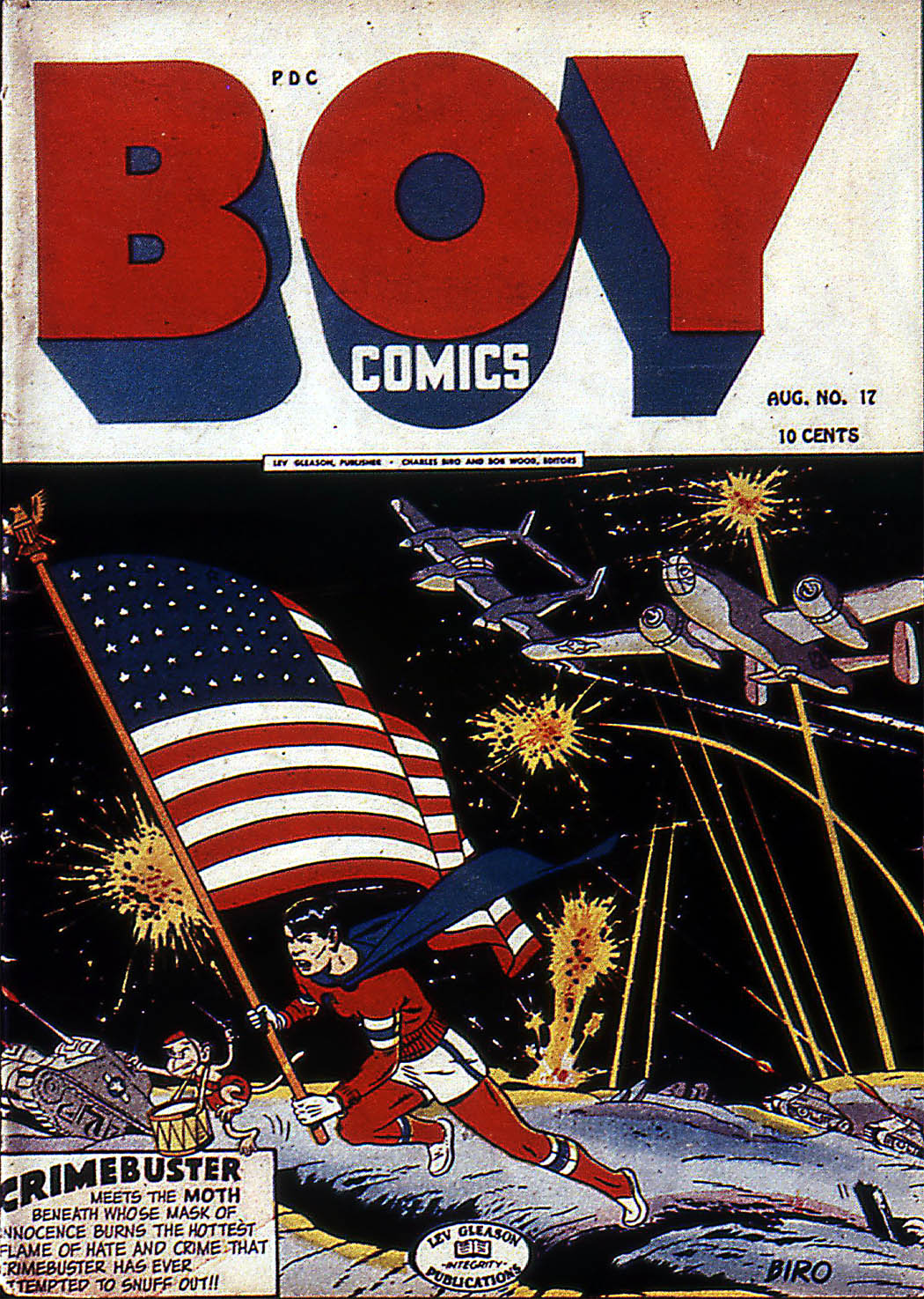 Read online Boy Comics comic -  Issue #17 - 1