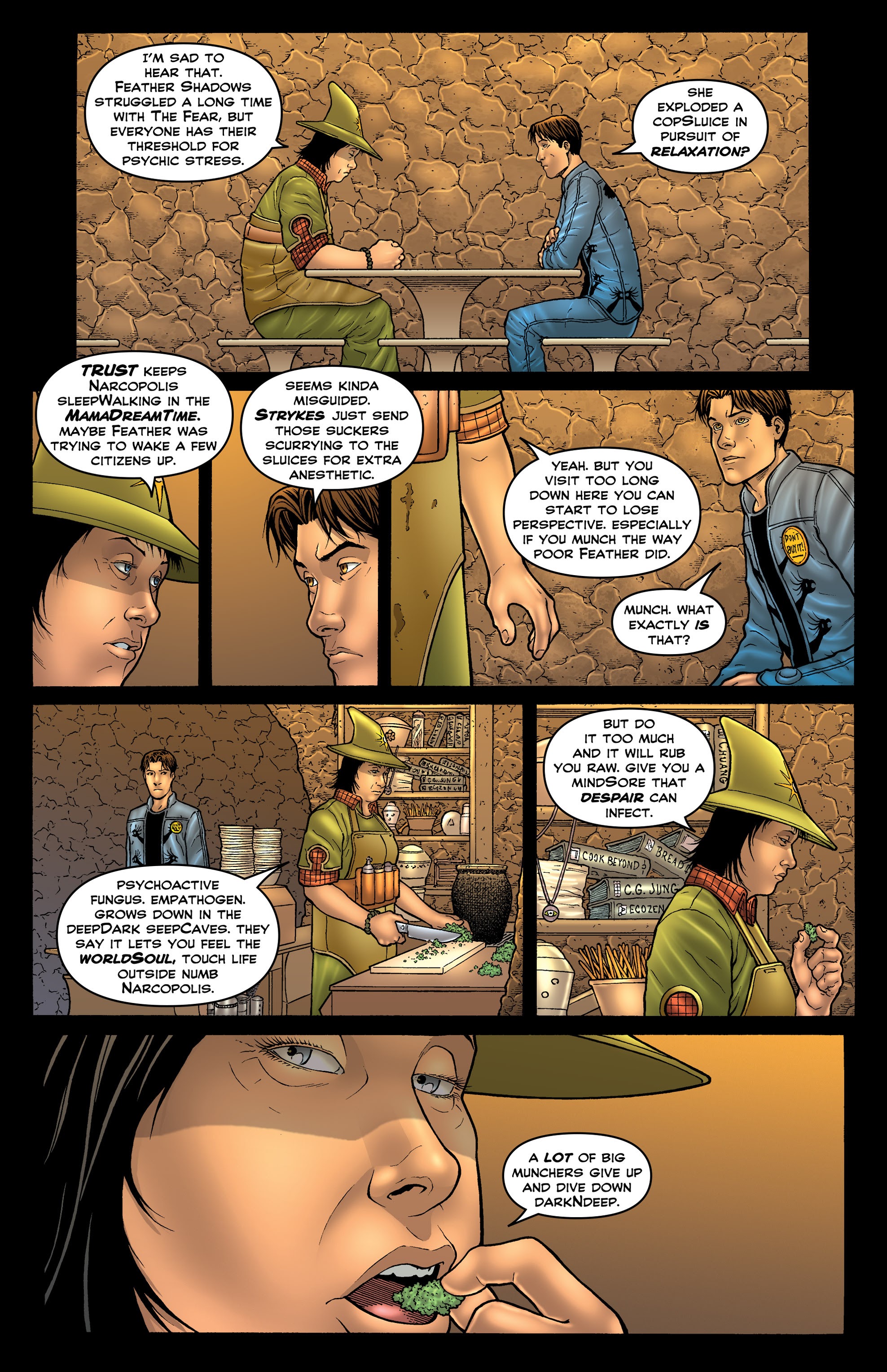 Read online Jamie Delano's Narcopolis comic -  Issue #3 - 17