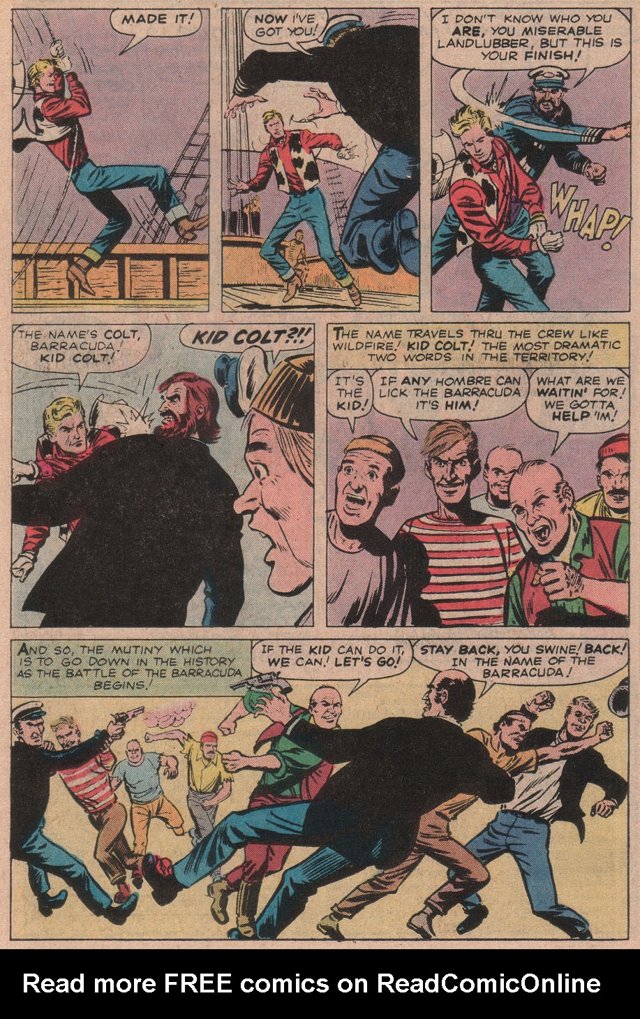 Read online Kid Colt Outlaw comic -  Issue #228 - 19