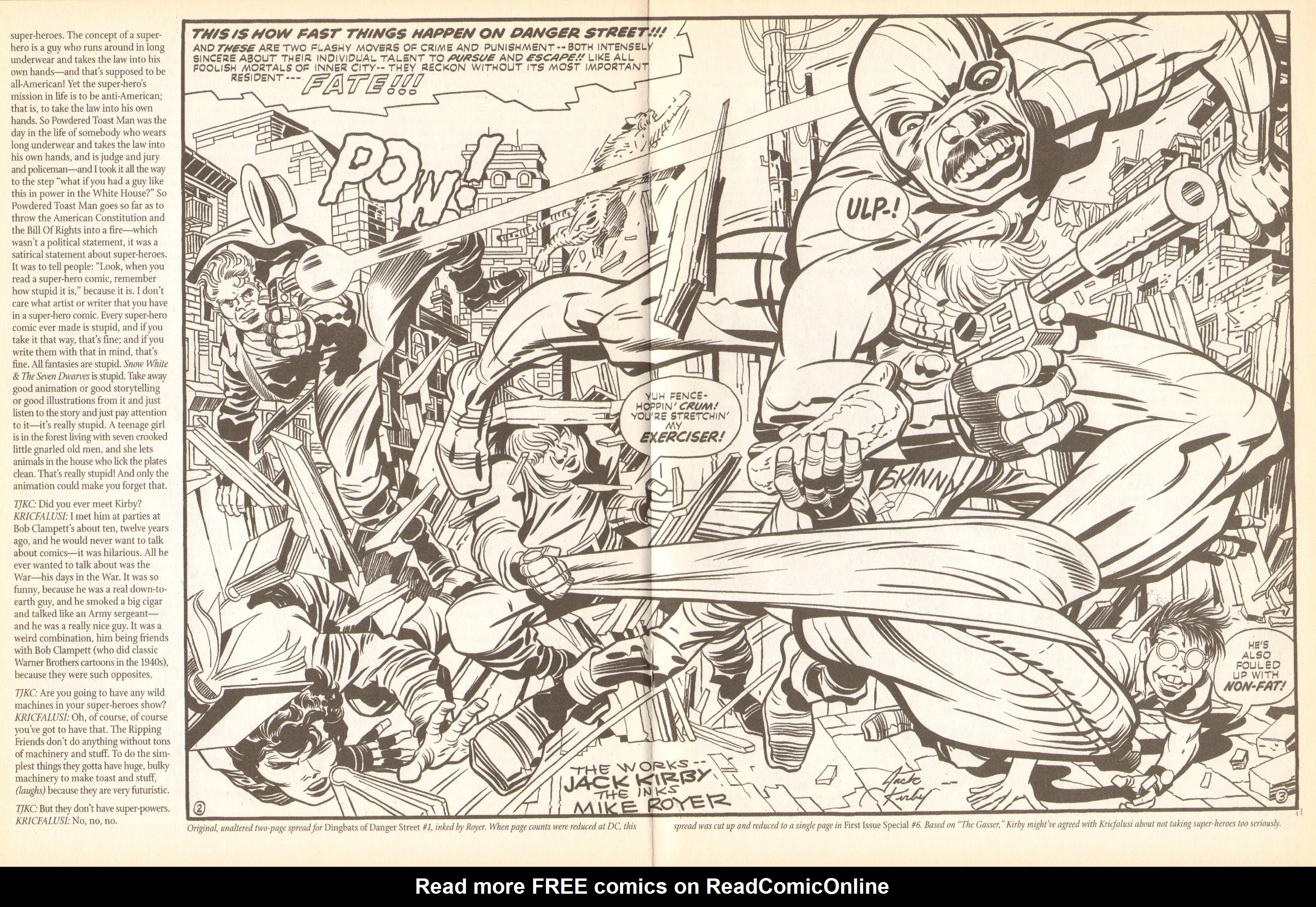 Read online The Jack Kirby Collector comic -  Issue #28 - 39
