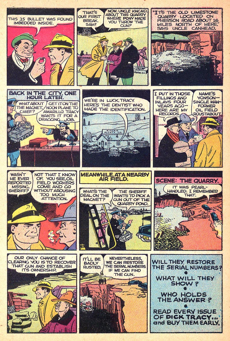 Read online Dick Tracy comic -  Issue #92 - 22