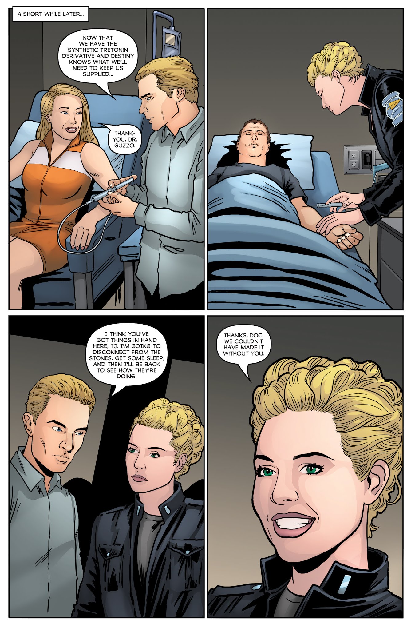 Read online Stargate Universe: Back To Destiny comic -  Issue #6 - 10