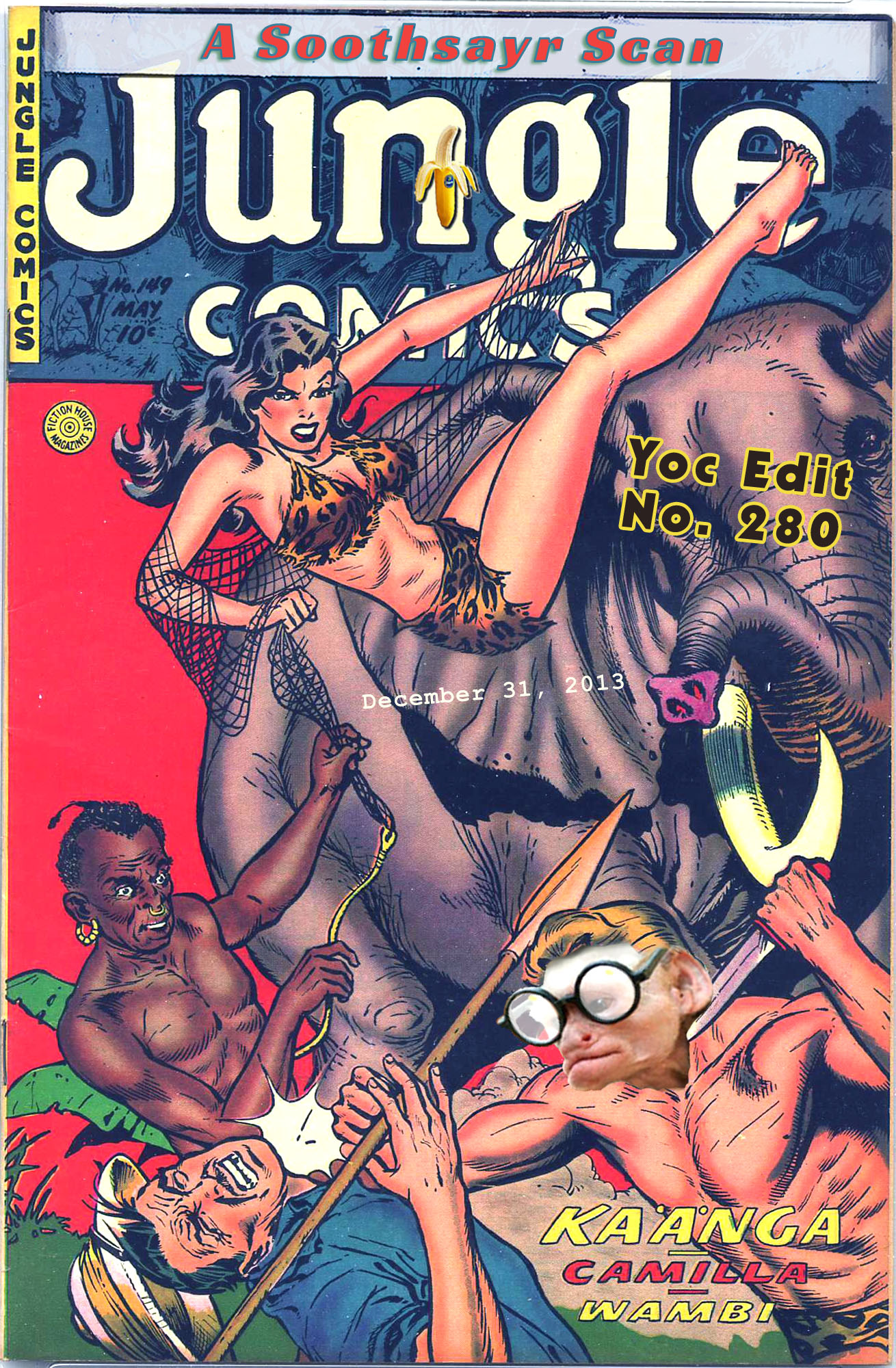 Read online Jungle Comics comic -  Issue #149 - 37