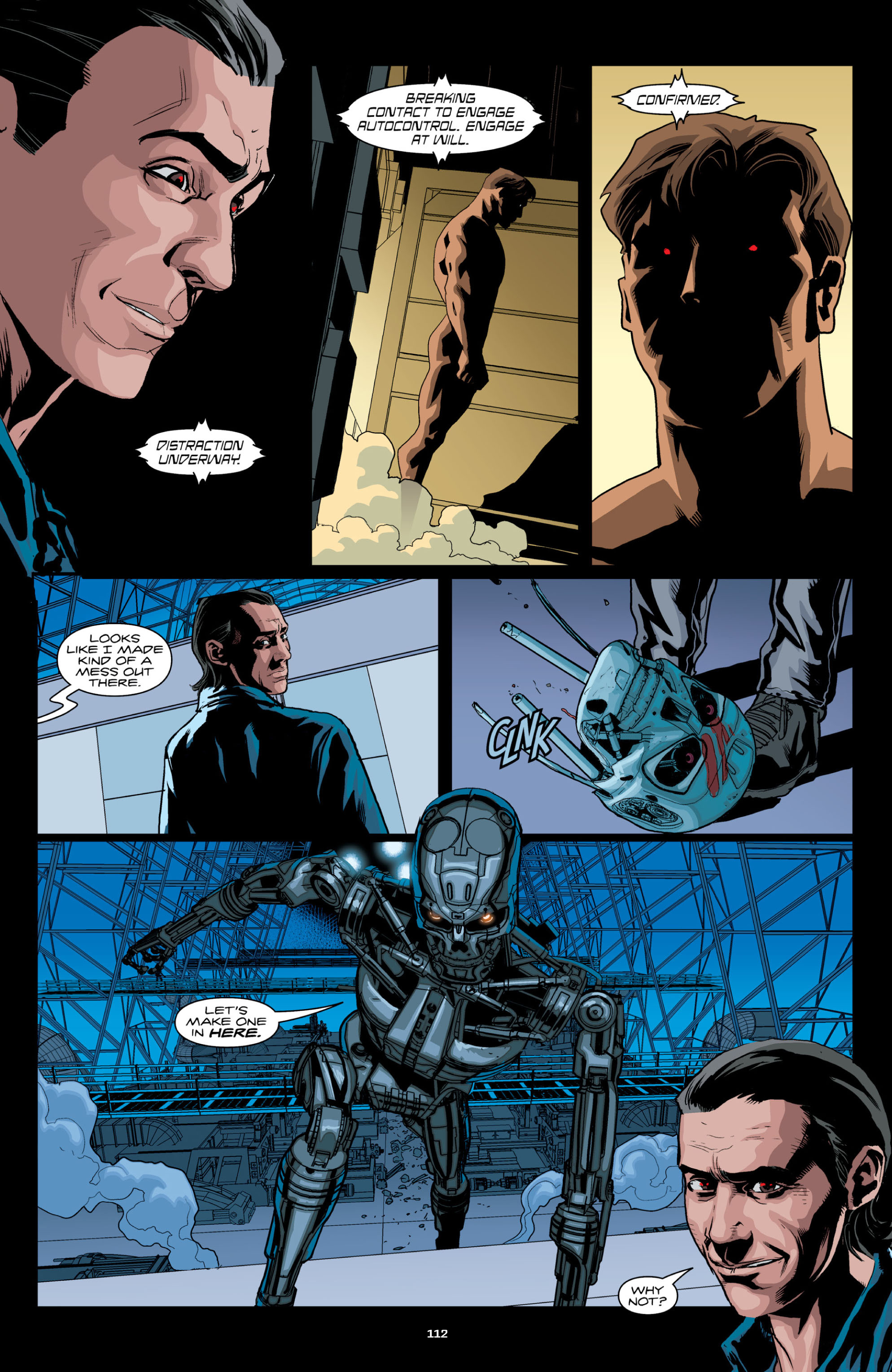 Read online Terminator Salvation: The Final Battle comic -  Issue # TPB 2 - 112