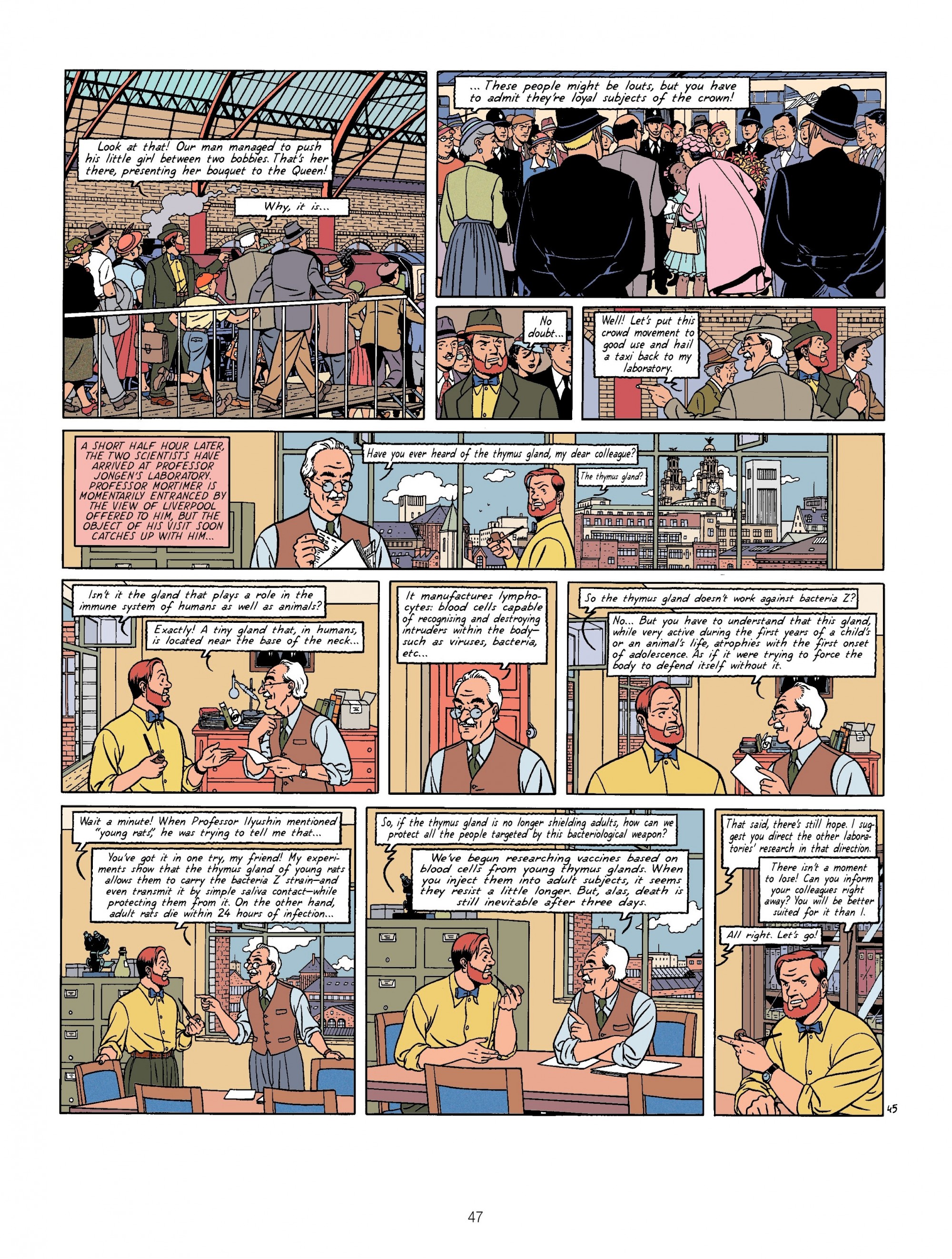 Read online Blake & Mortimer comic -  Issue #8 - 47