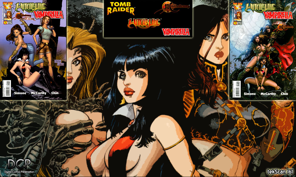 Read online Tomb Raider/Witchblade/Magdalena/Vampirella comic -  Issue # Full - 31
