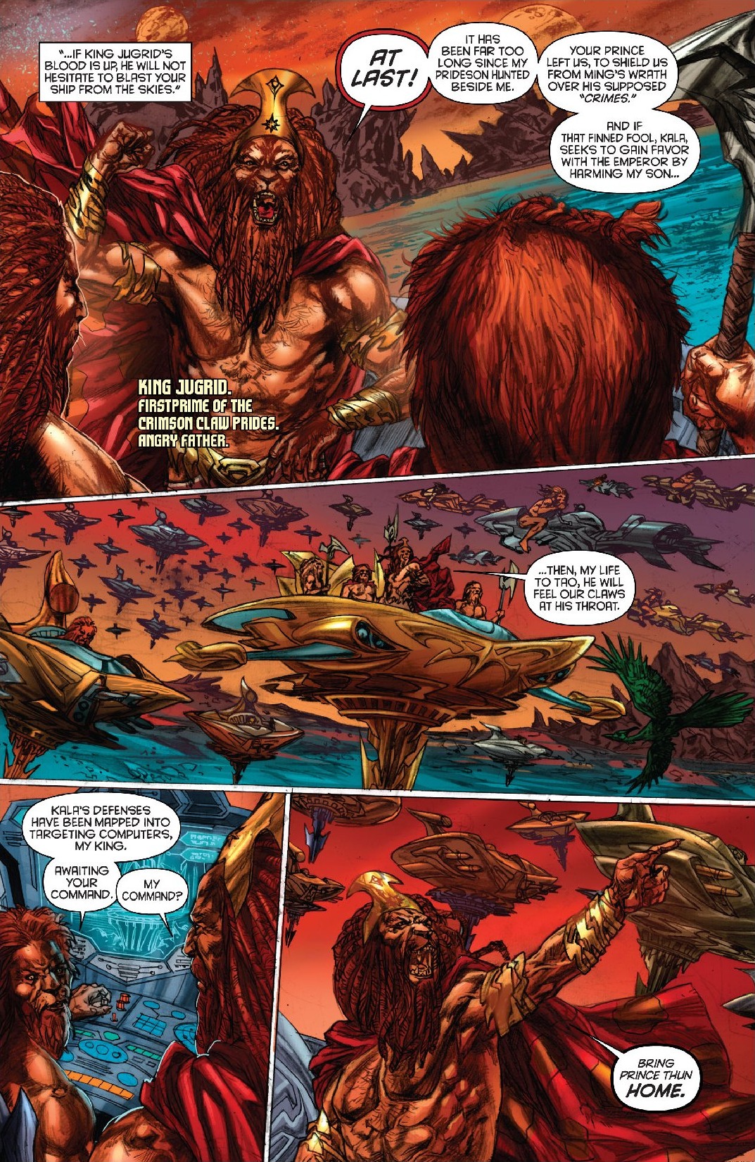 Read online Flash Gordon: Zeitgeist comic -  Issue # TPB - 121