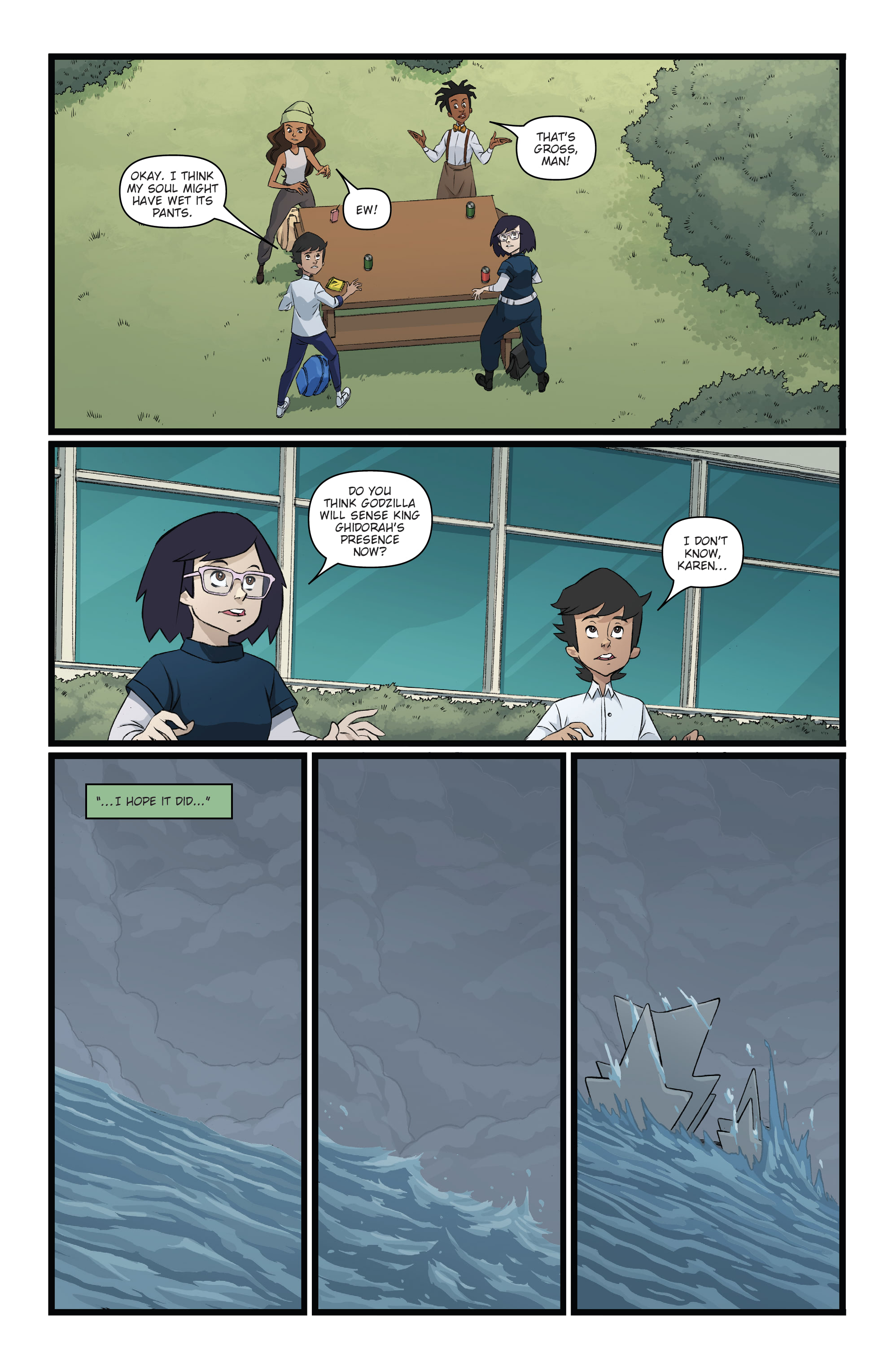 Read online Godzilla: Monsters & Protectors - All Hail the King! comic -  Issue #3 - 12