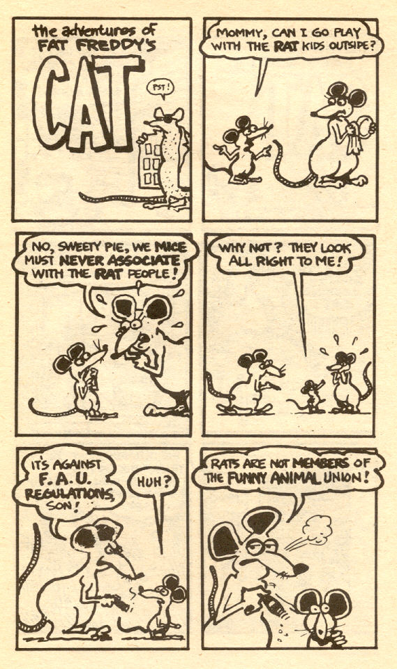 Read online Adventures of Fat Freddy's Cat comic -  Issue #3 - 39