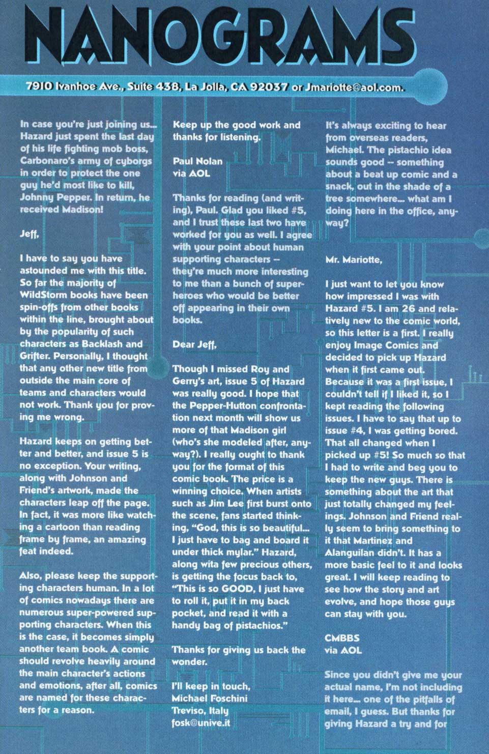 Read online Hazard comic -  Issue #7 - 22