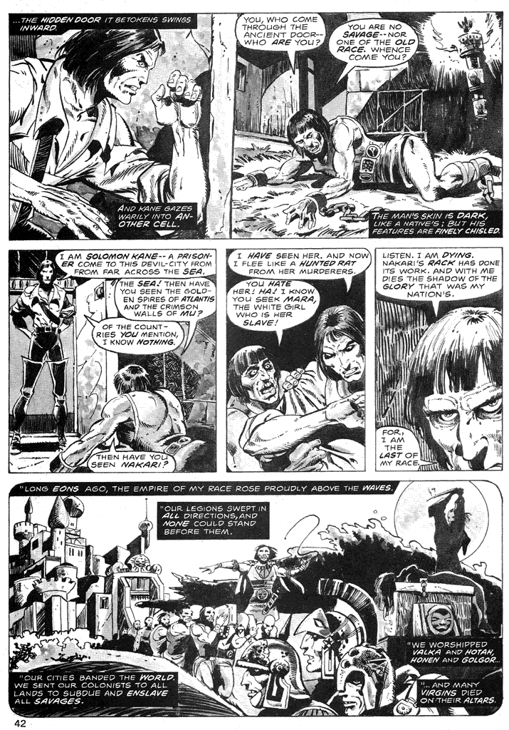 Read online The Savage Sword Of Conan comic -  Issue #39 - 41