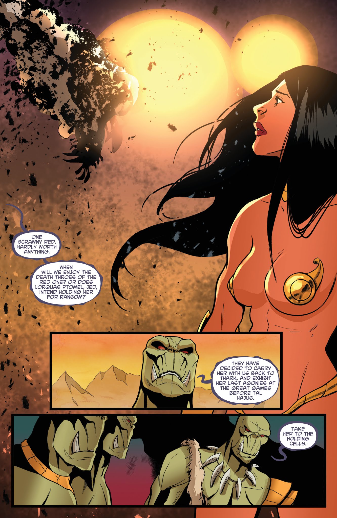Read online Dejah Thoris, Volume 2 comic -  Issue #10 - 22