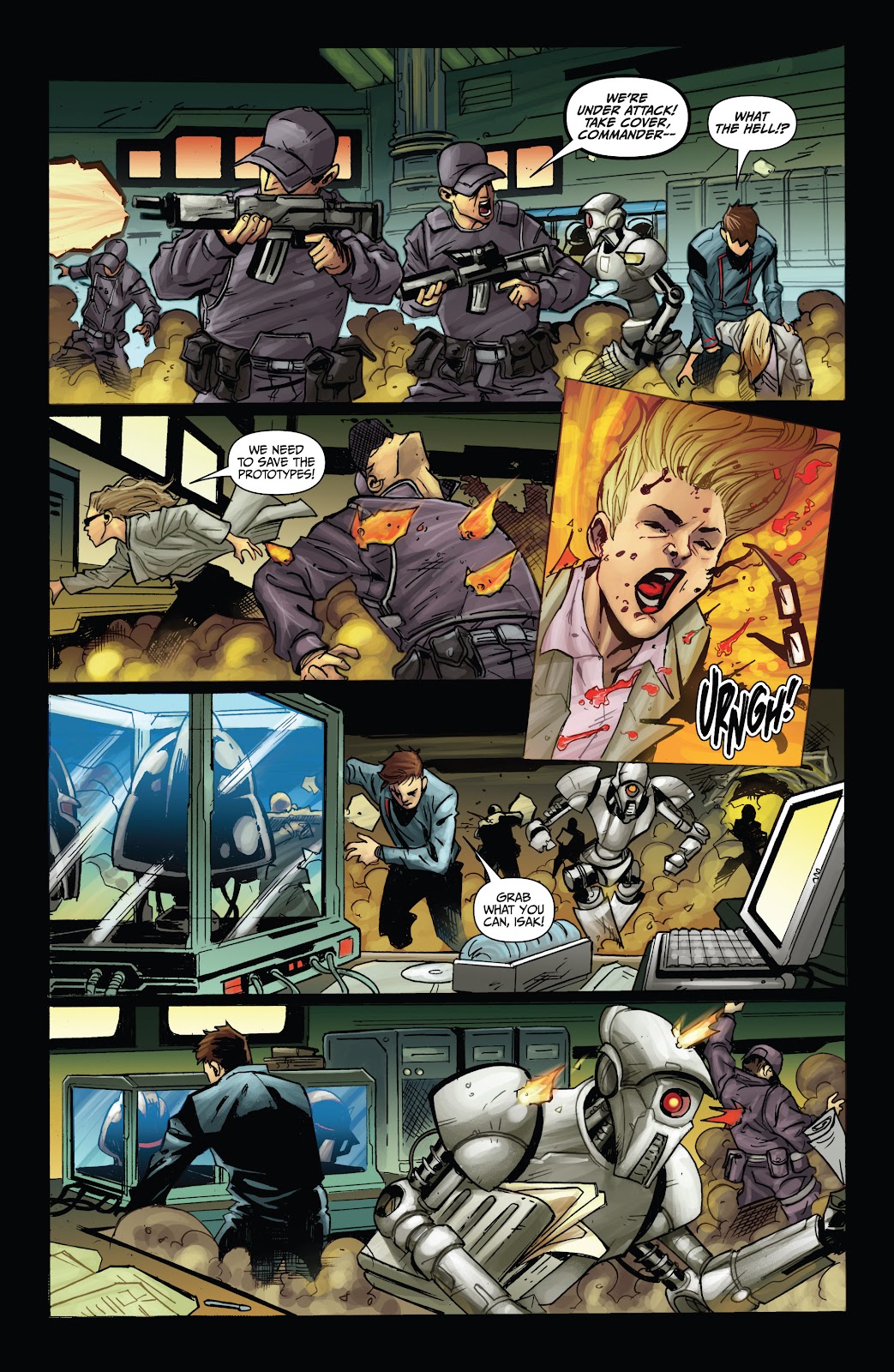 Battlestar Galactica: Cylon War issue 1 - Page 24