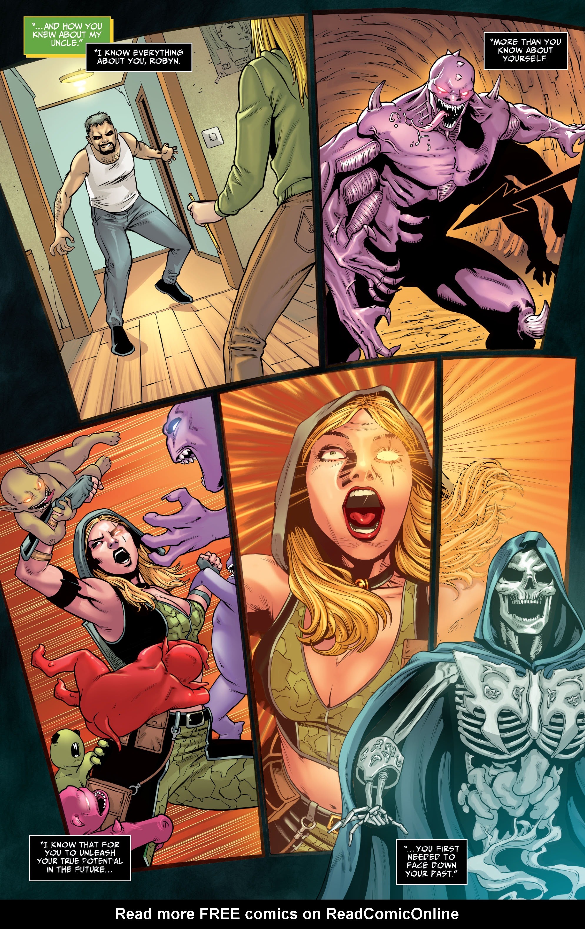 Read online Robyn Hood: Shadows of the Past comic -  Issue # Full - 7