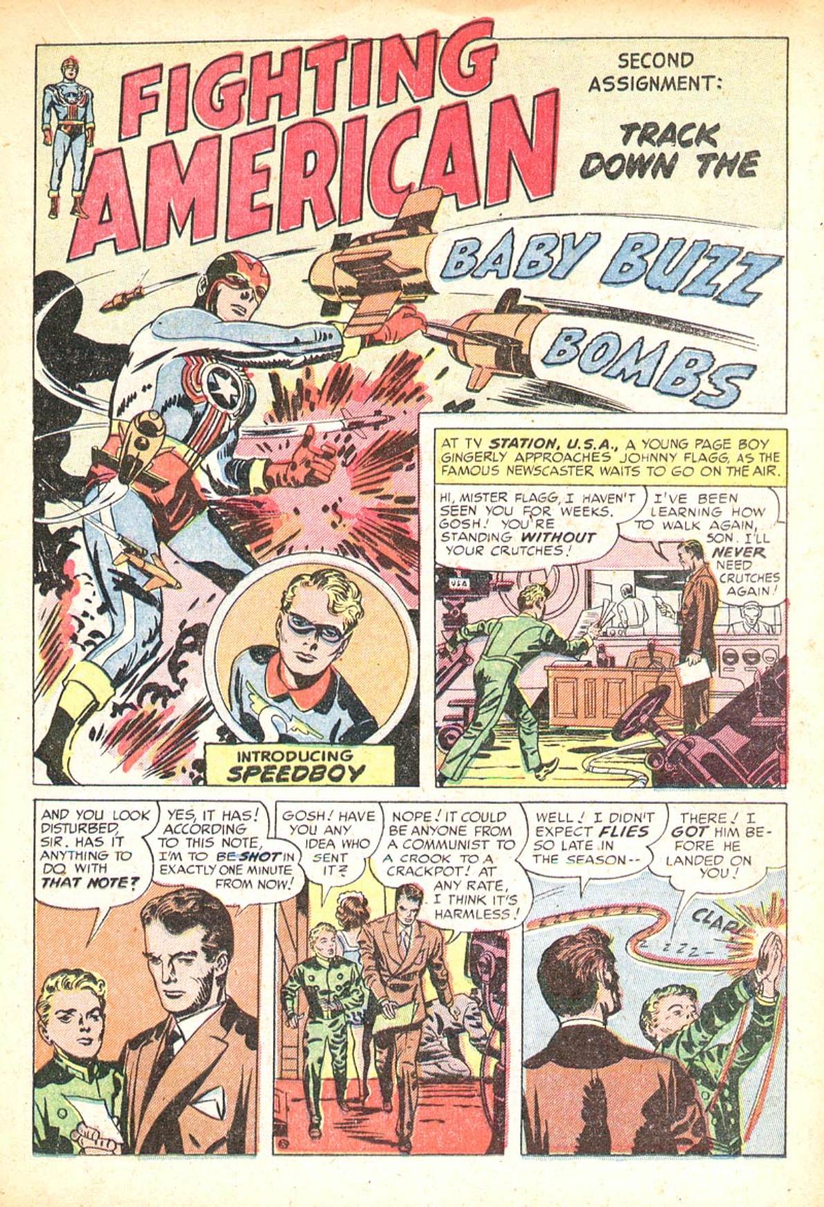Read online Fighting American (1954) comic -  Issue #1 - 15