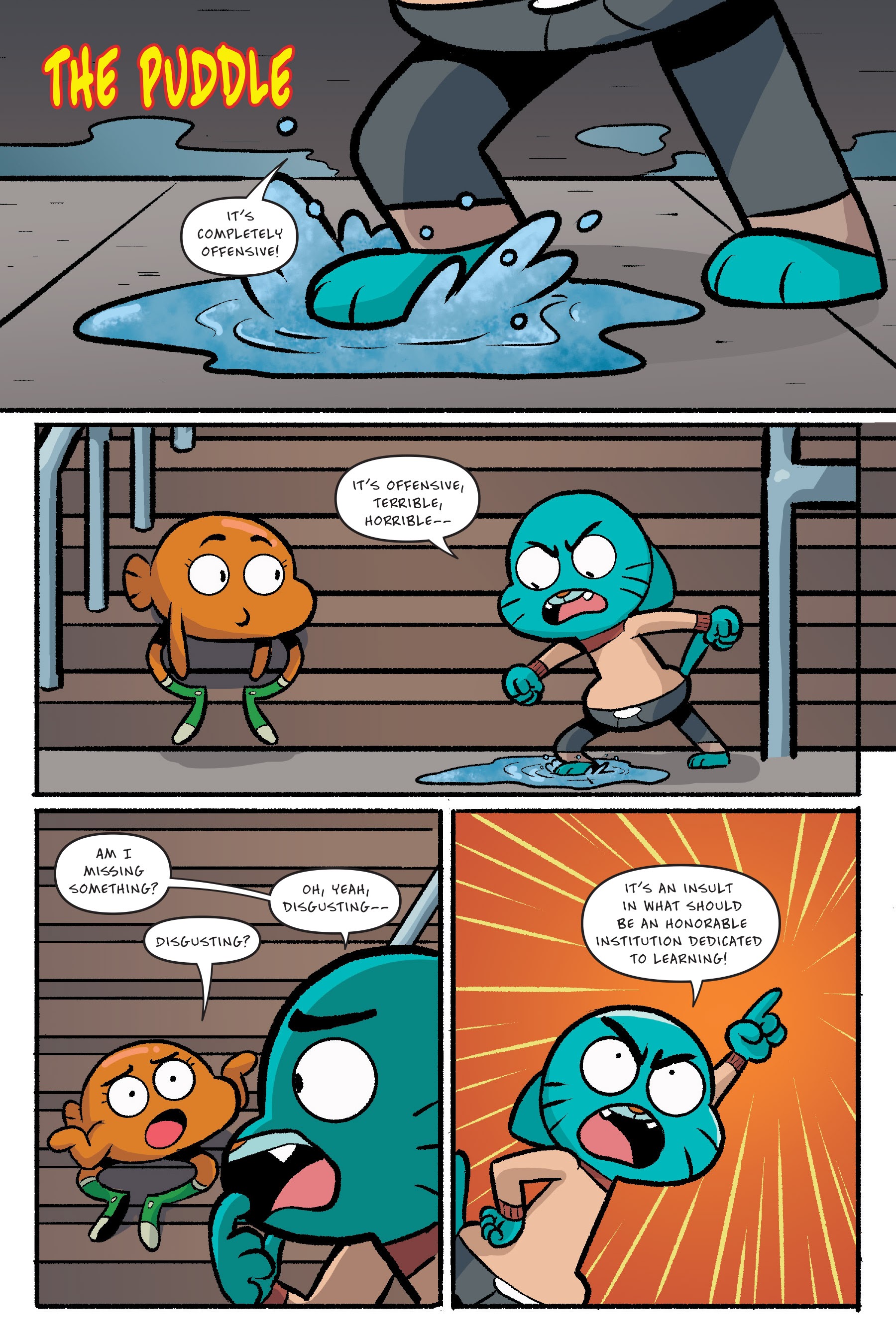 Read online The Amazing World of Gumball: The Storm comic -  Issue # TPB - 69
