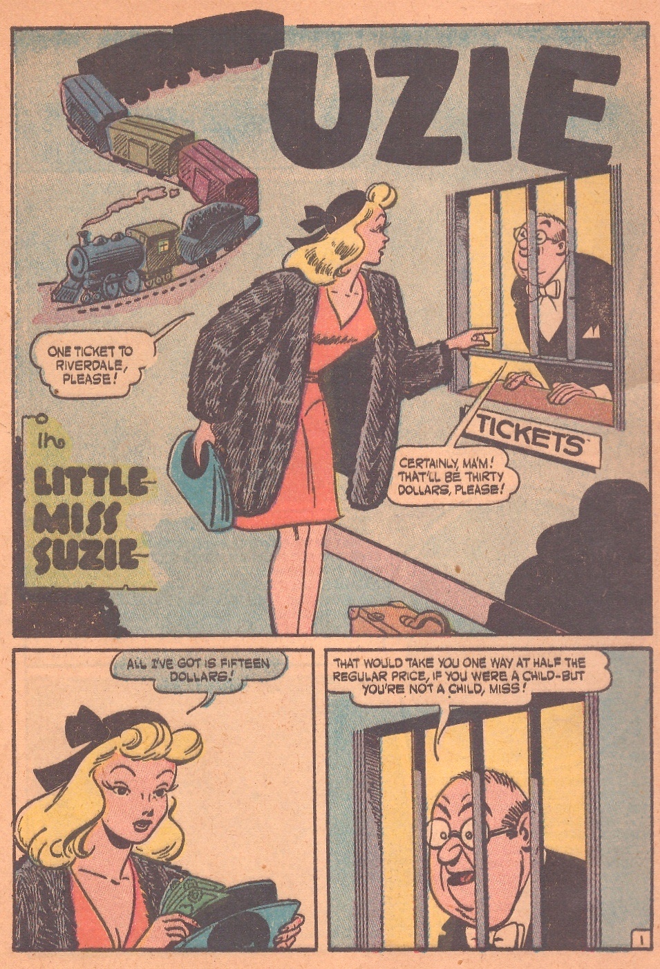 Read online Suzie Comics comic -  Issue #50 - 39