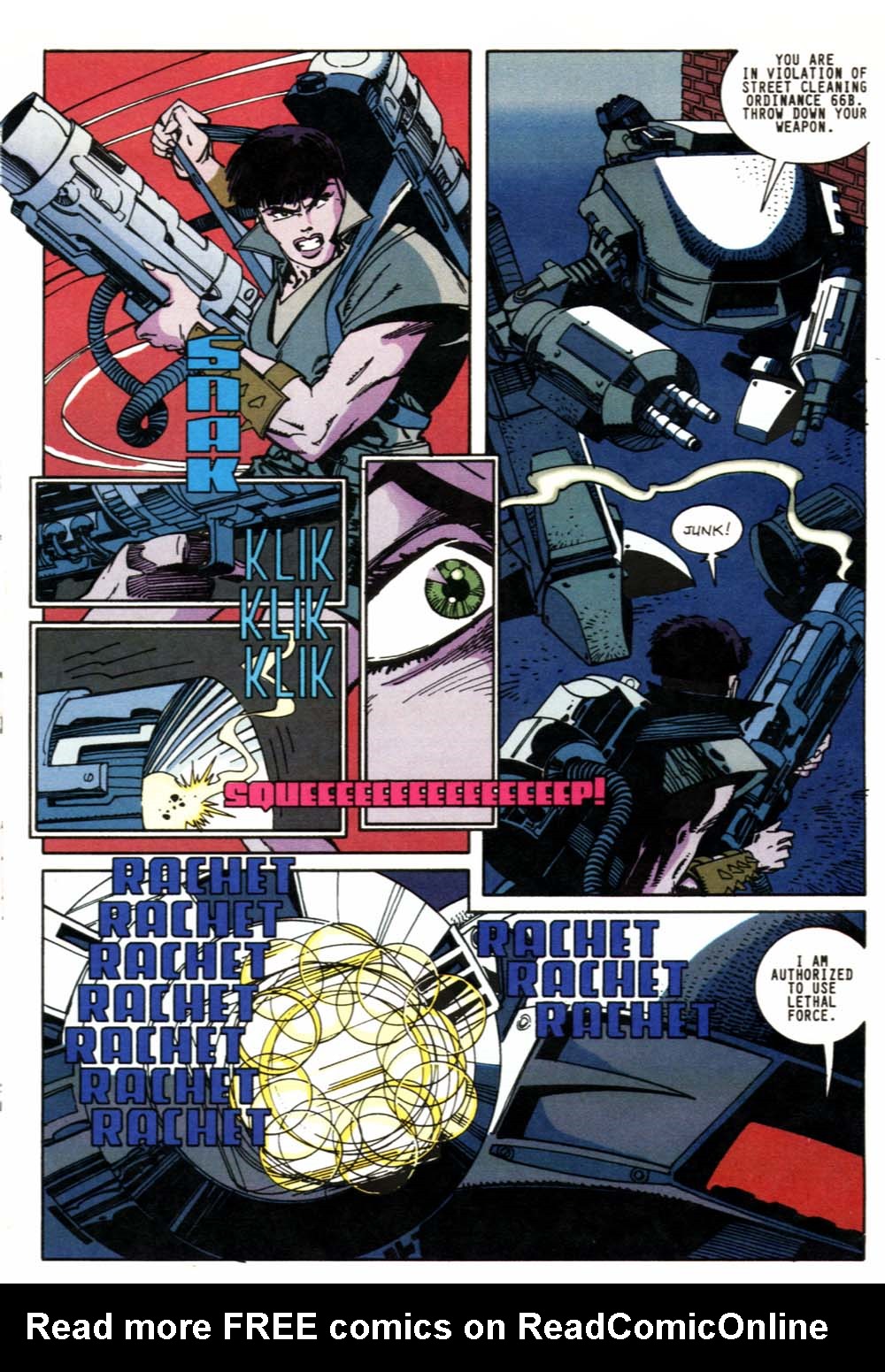 Read online Robocop Versus The Terminator comic -  Issue #1 - 16