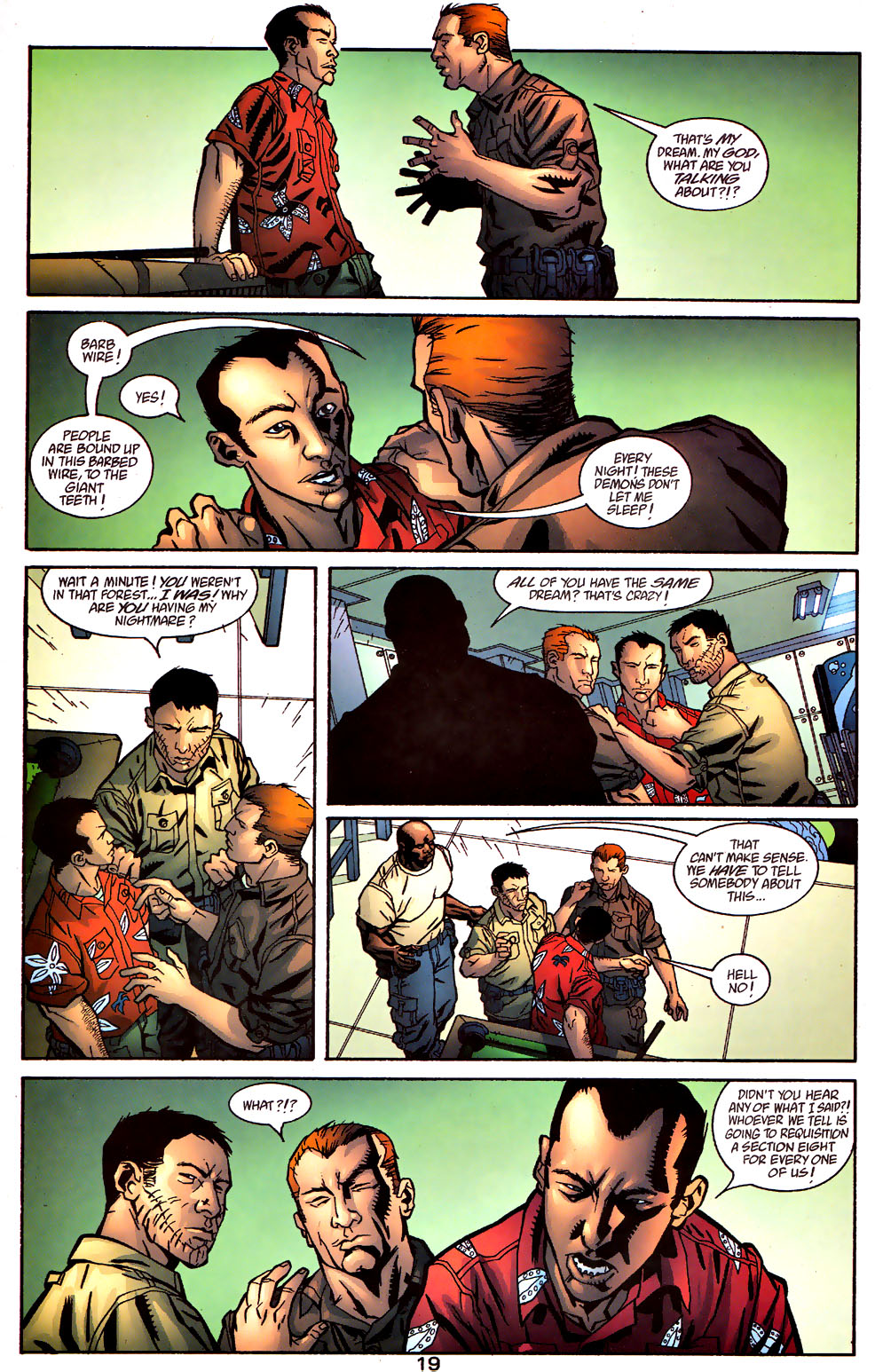 Read online Human Defense Corps comic -  Issue #3 - 20