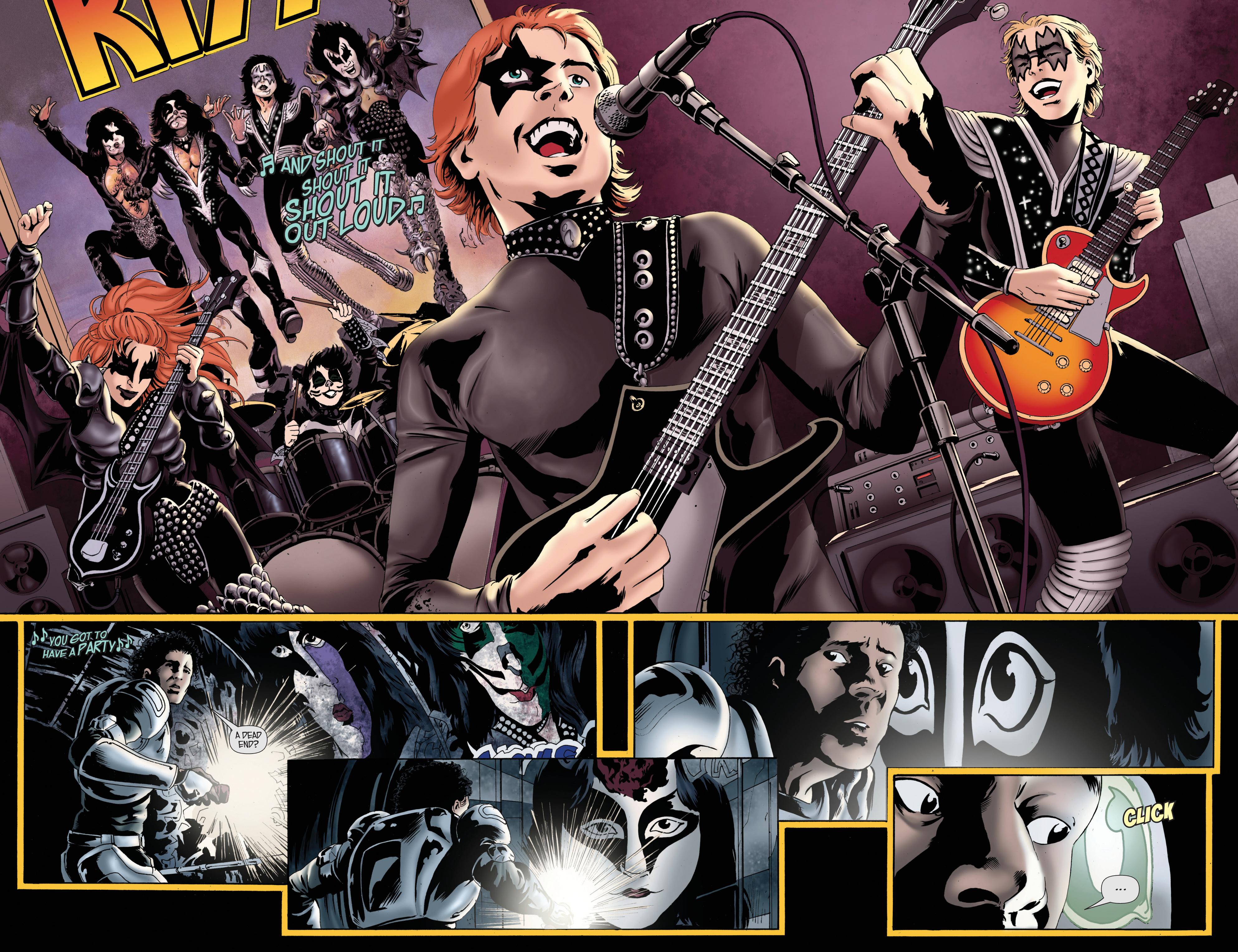 Read online KISS comic -  Issue #5 - 14