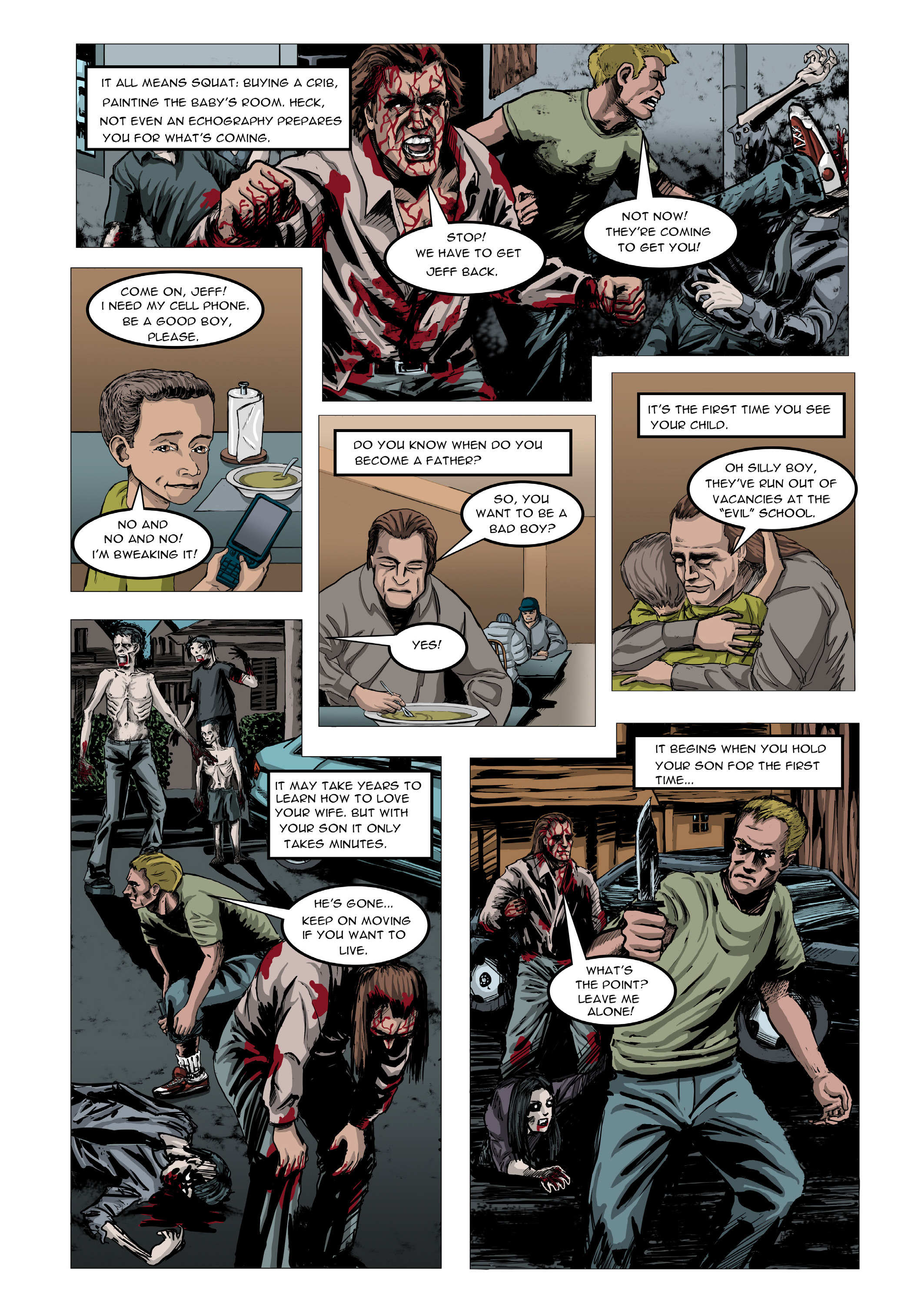 Read online Dawn of the Undead comic -  Issue #1 - 6