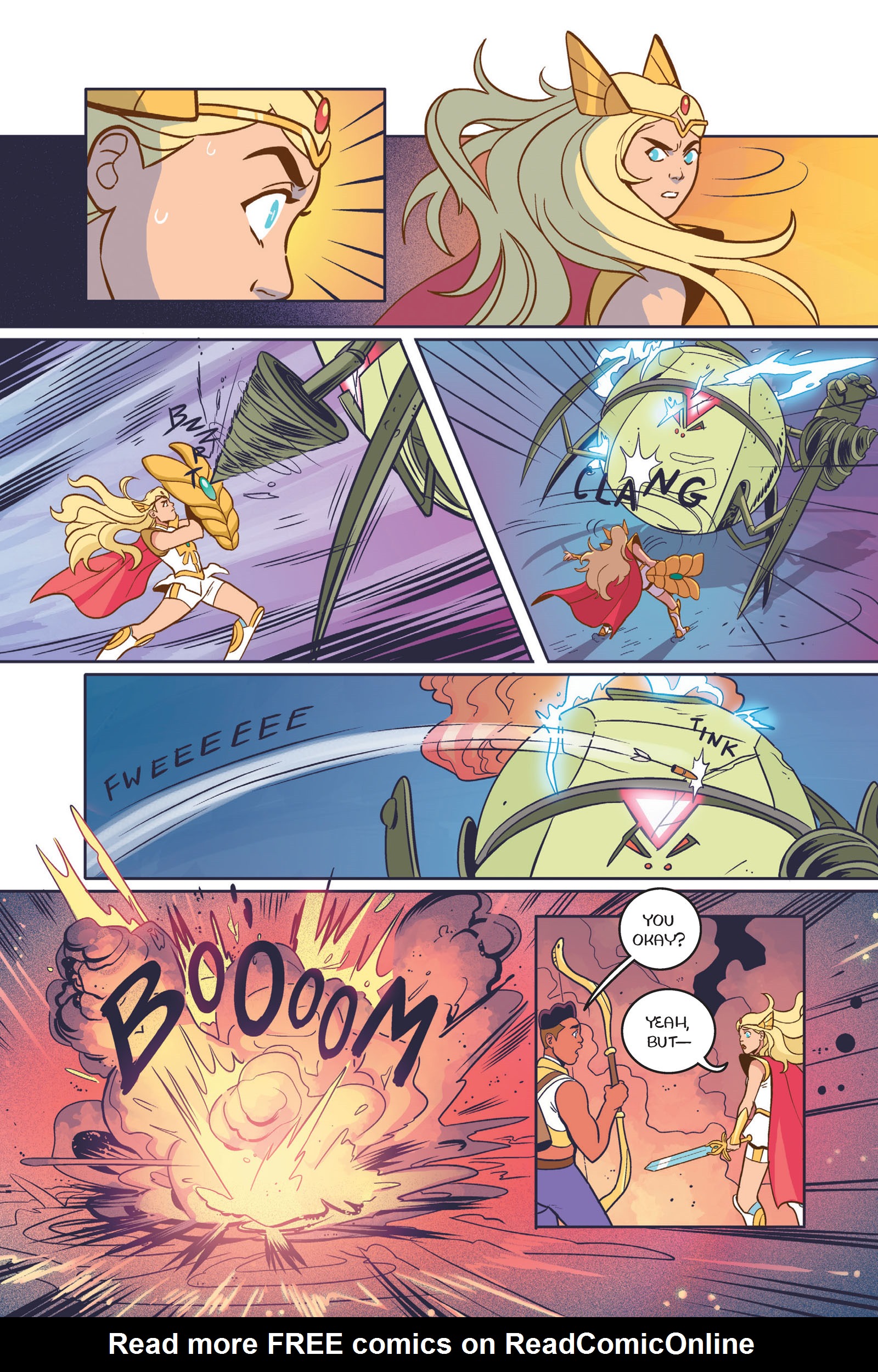 Read online She-Ra and the Princesses of Power: Legend of the Fire Princess comic -  Issue # TPB - 101